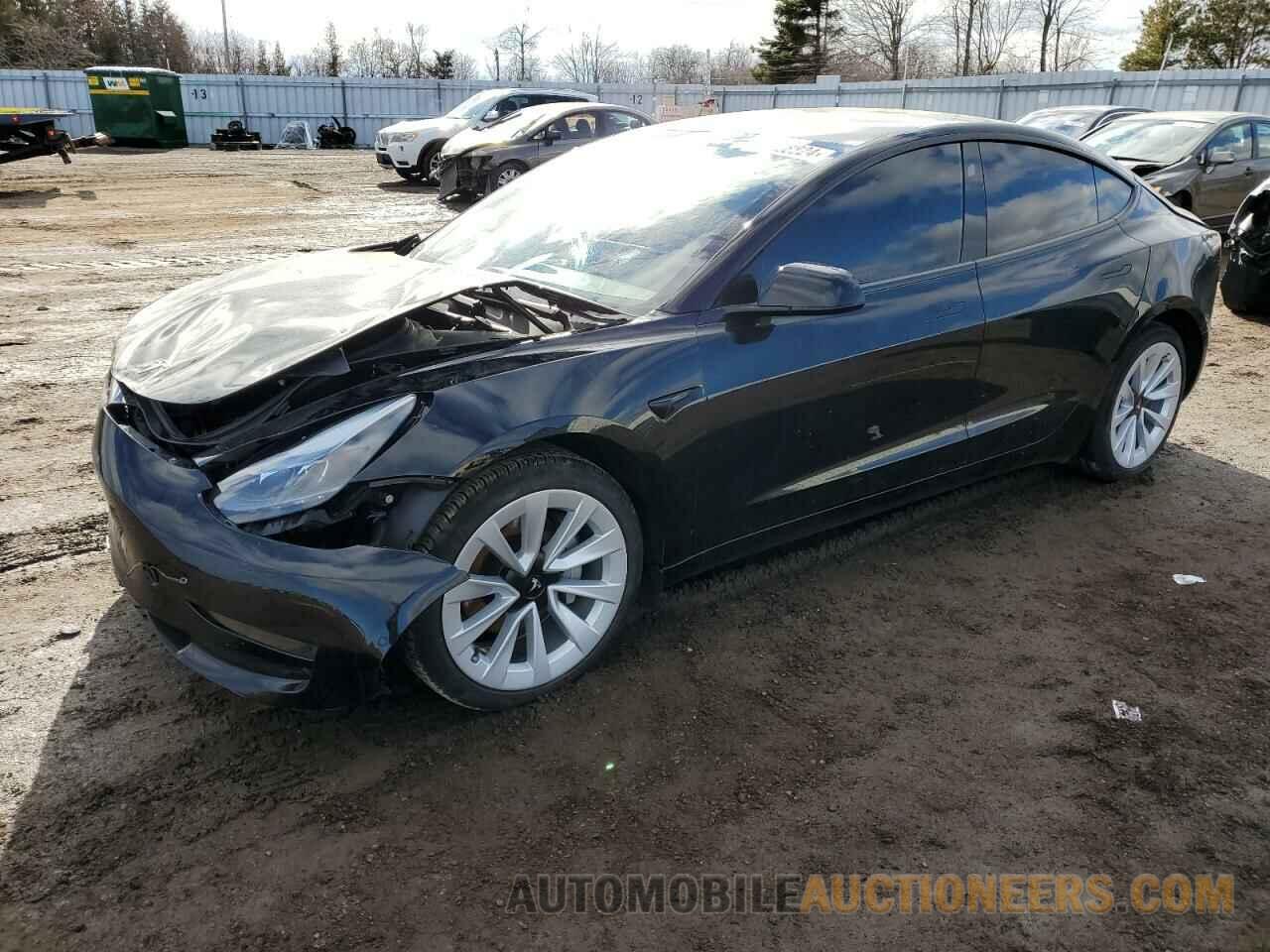 5YJ3E1EB6NF201005 TESLA MODEL 3 2022