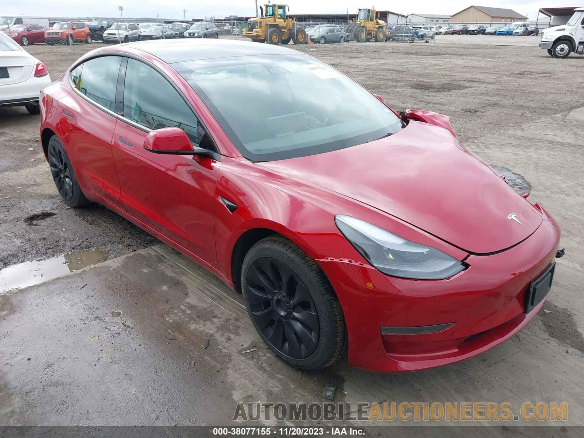 5YJ3E1EB6NF207290 TESLA MODEL 3 2022