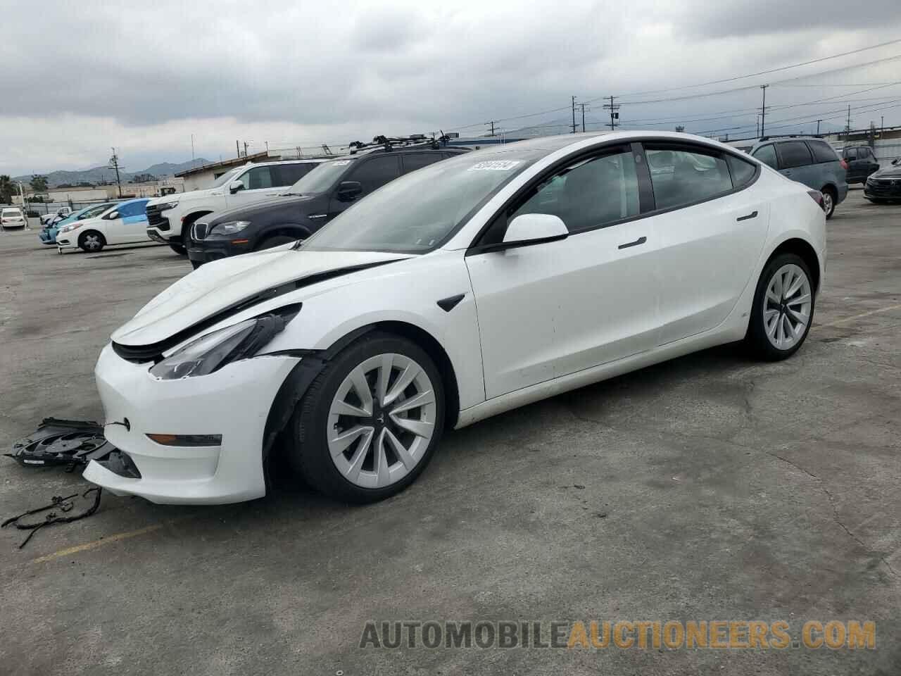 5YJ3E1EB6NF208391 TESLA MODEL 3 2022