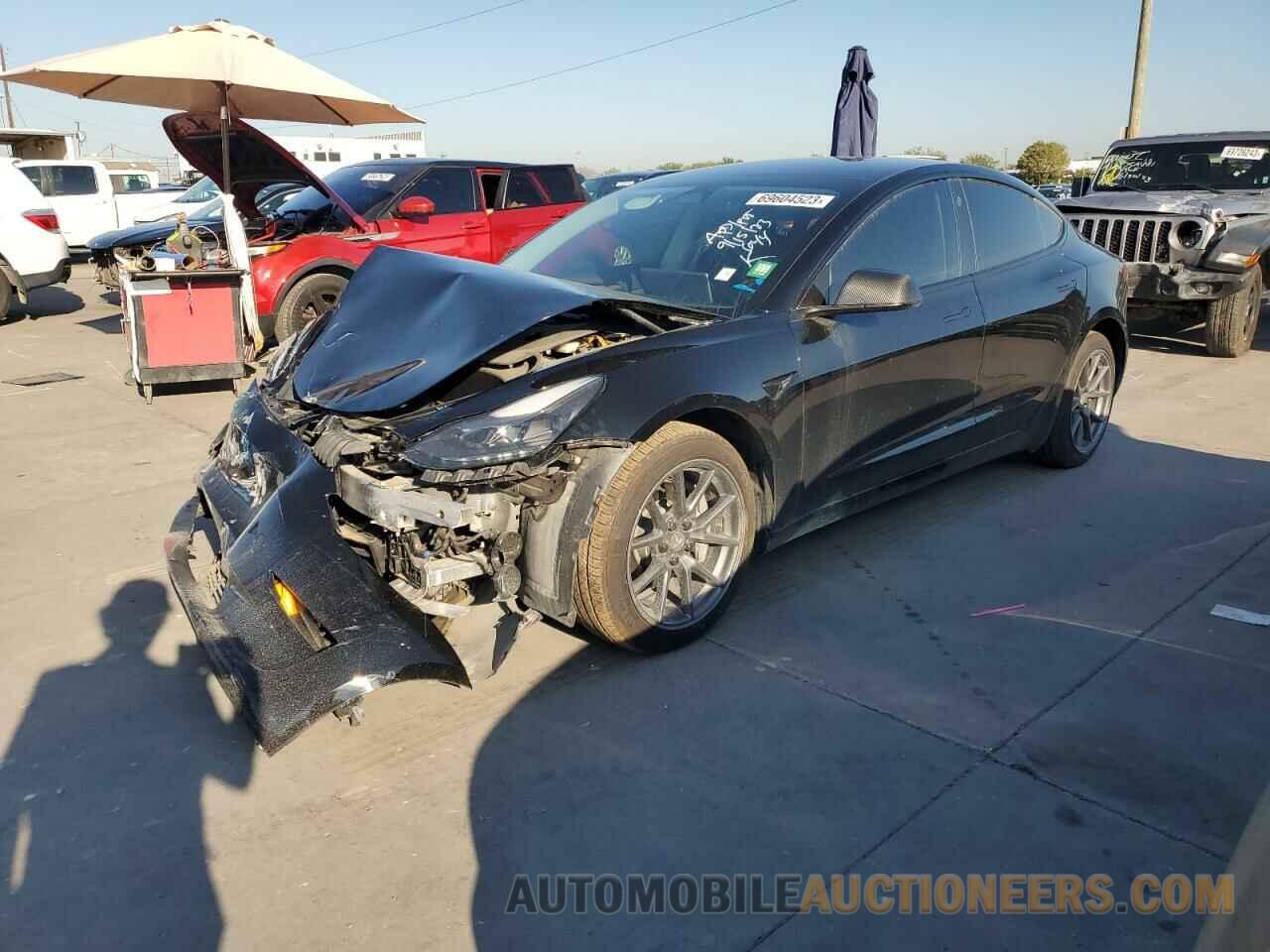 5YJ3E1EB6NF251385 TESLA MODEL 3 2022