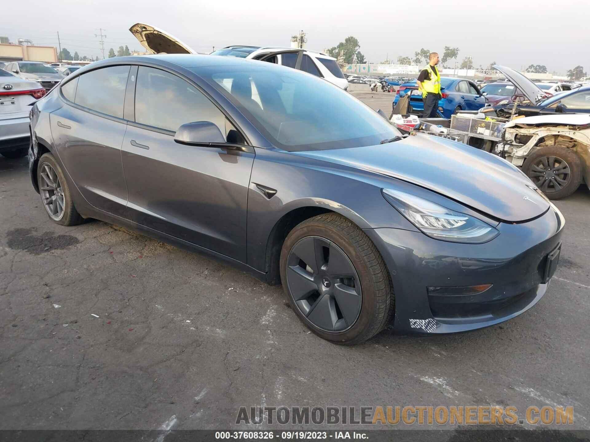 5YJ3E1EB6NF261348 TESLA MODEL 3 2022