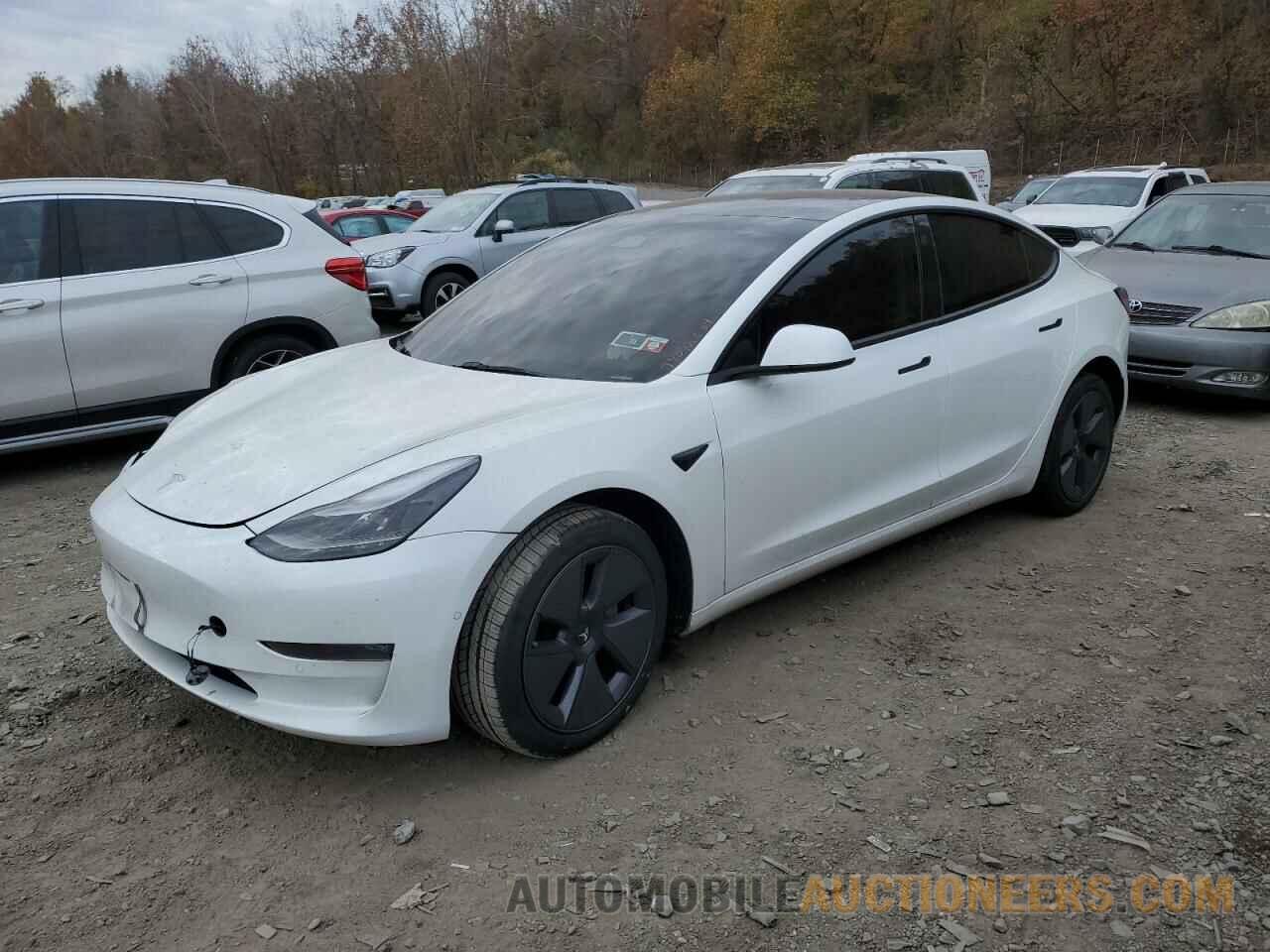 5YJ3E1EB6NF265576 TESLA MODEL 3 2022