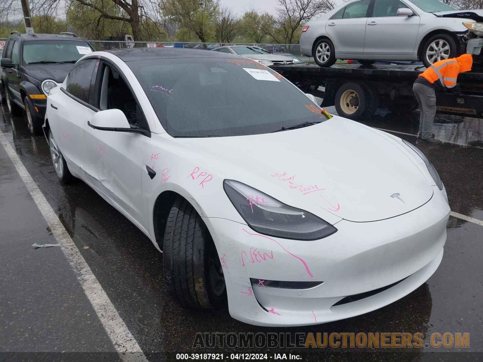 5YJ3E1EB6NF268364 TESLA MODEL 3 2022