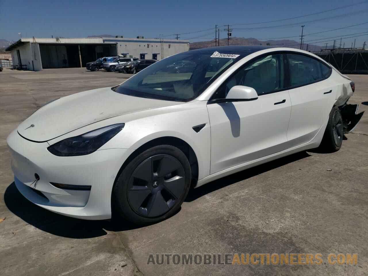 5YJ3E1EB6NF270308 TESLA MODEL 3 2022