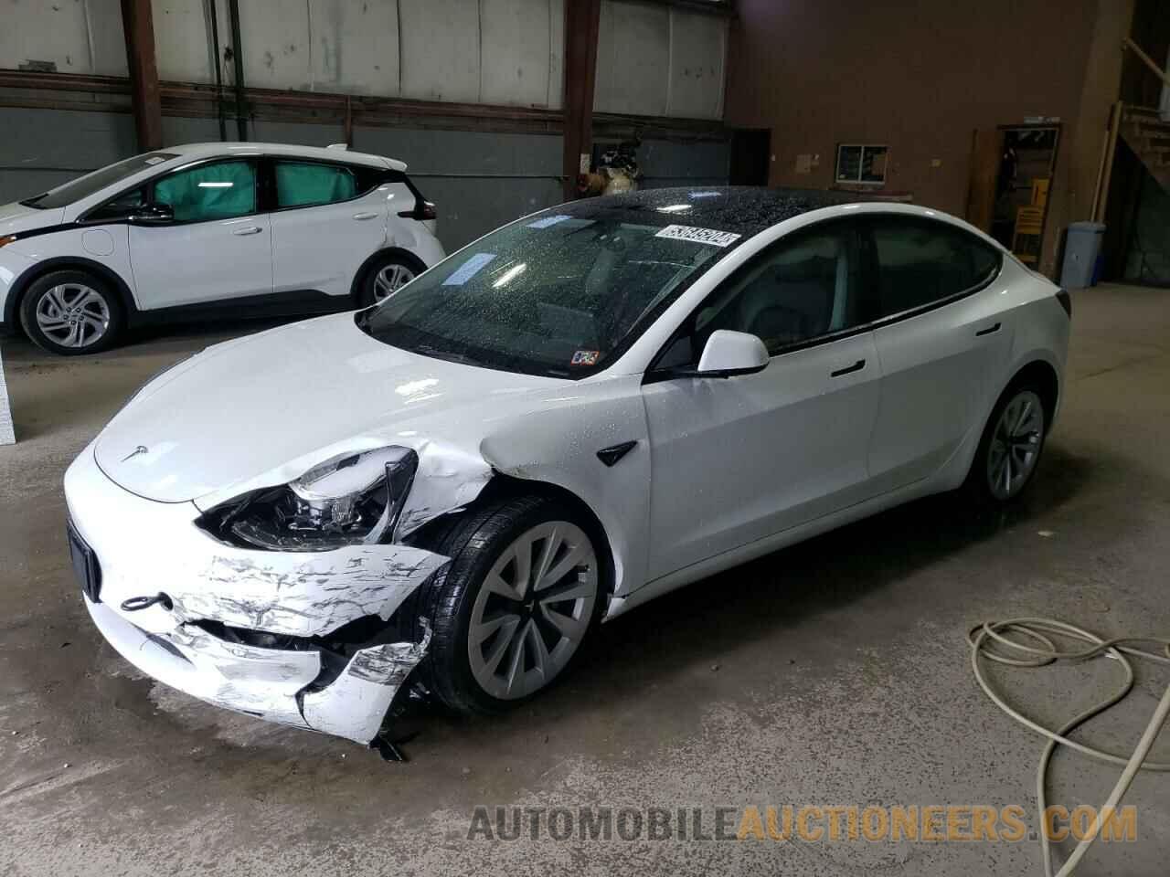 5YJ3E1EB6NF286721 TESLA MODEL 3 2022