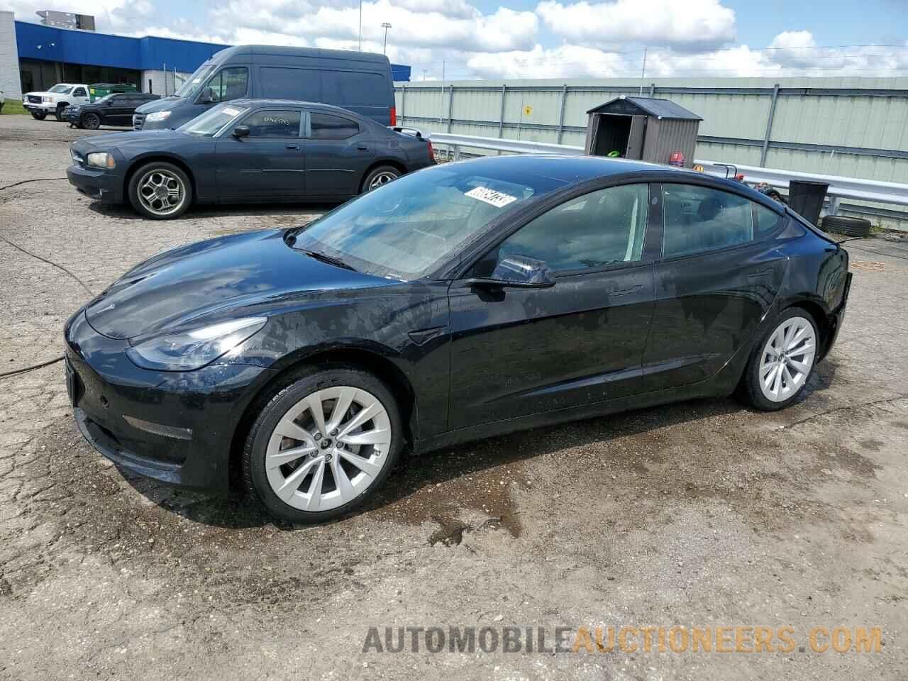 5YJ3E1EB6NF288646 TESLA MODEL 3 2022