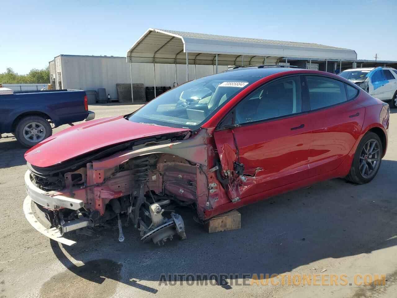 5YJ3E1EB6NF323816 TESLA MODEL 3 2022