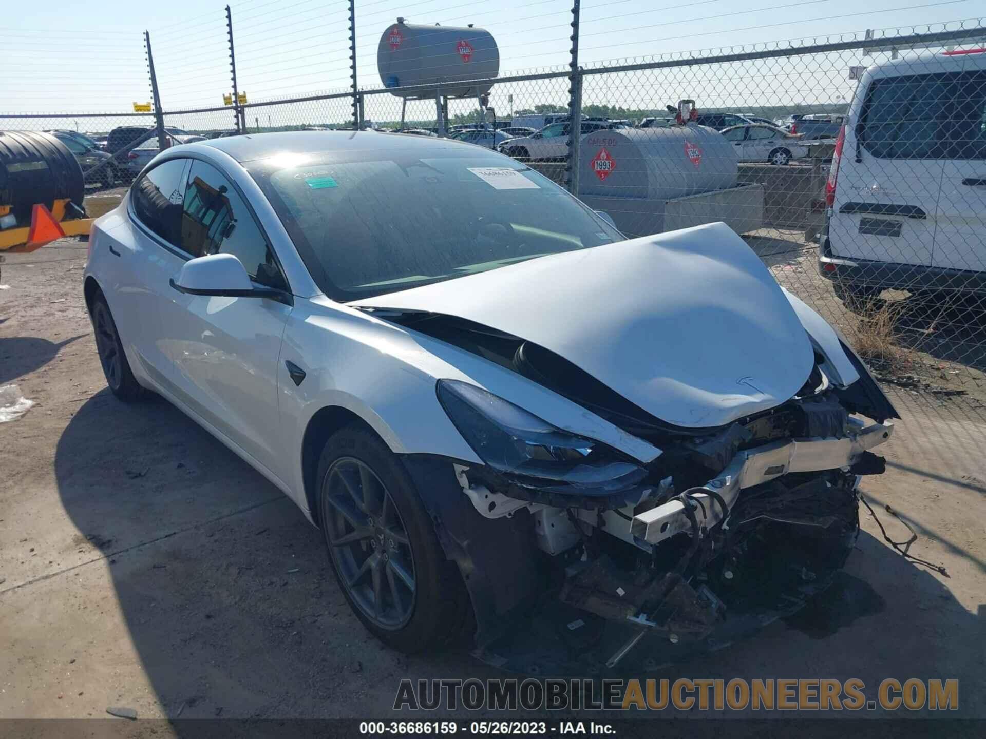 5YJ3E1EB6NF335478 TESLA MODEL 3 2022