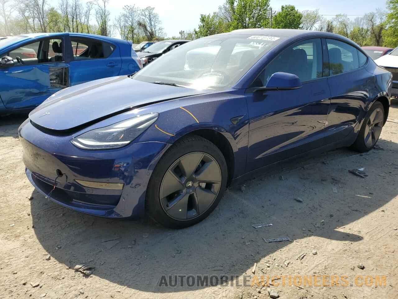 5YJ3E1EB6NF338266 TESLA MODEL 3 2022