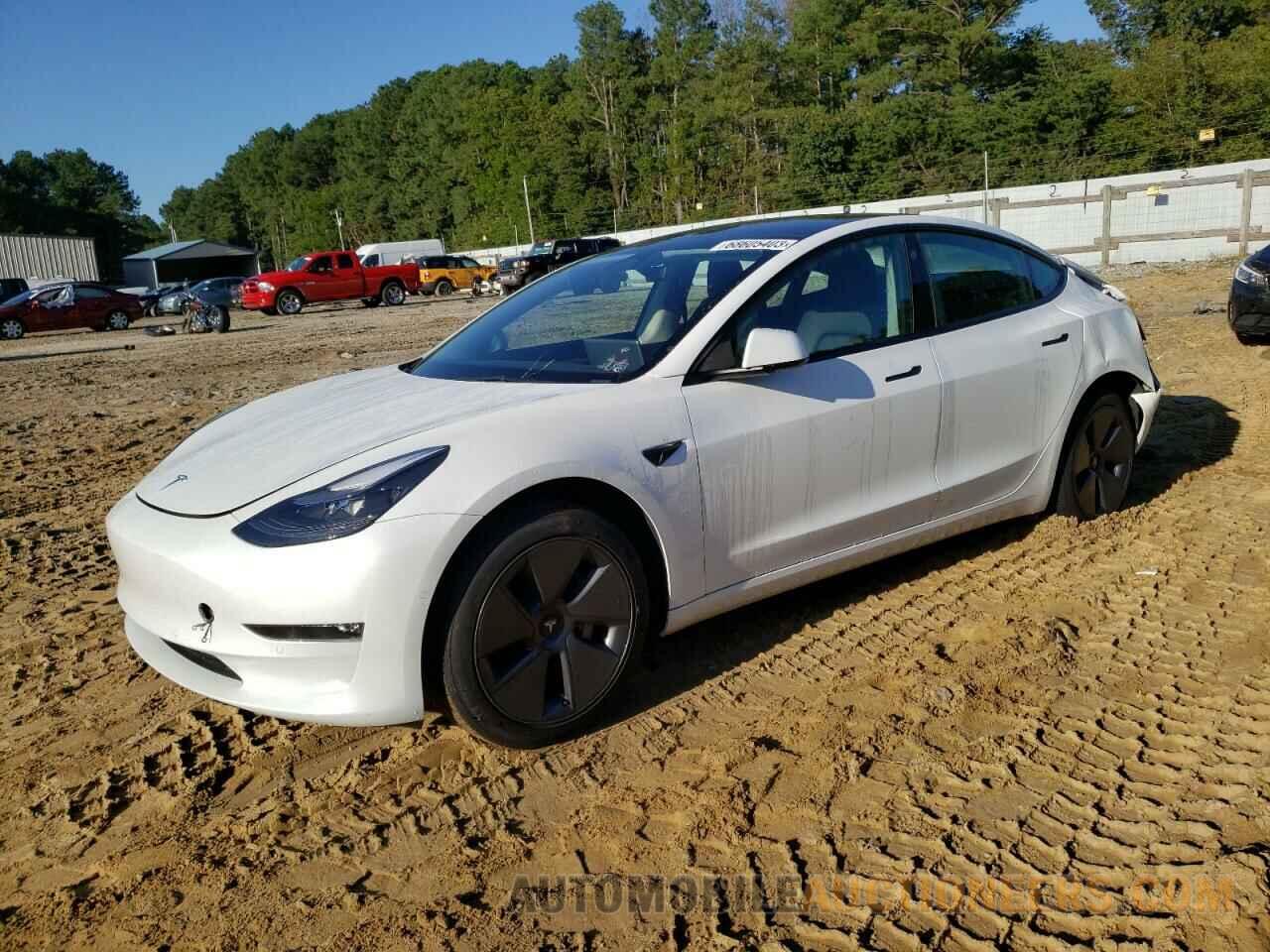 5YJ3E1EB6NF341149 TESLA MODEL 3 2022