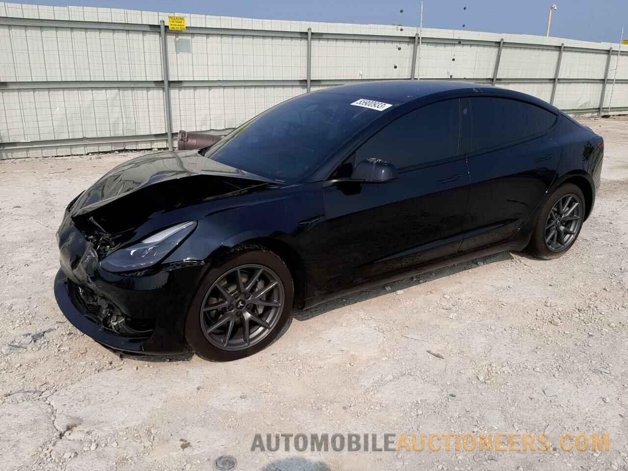 5YJ3E1EB6NF351826 TESLA MODEL 3 2022