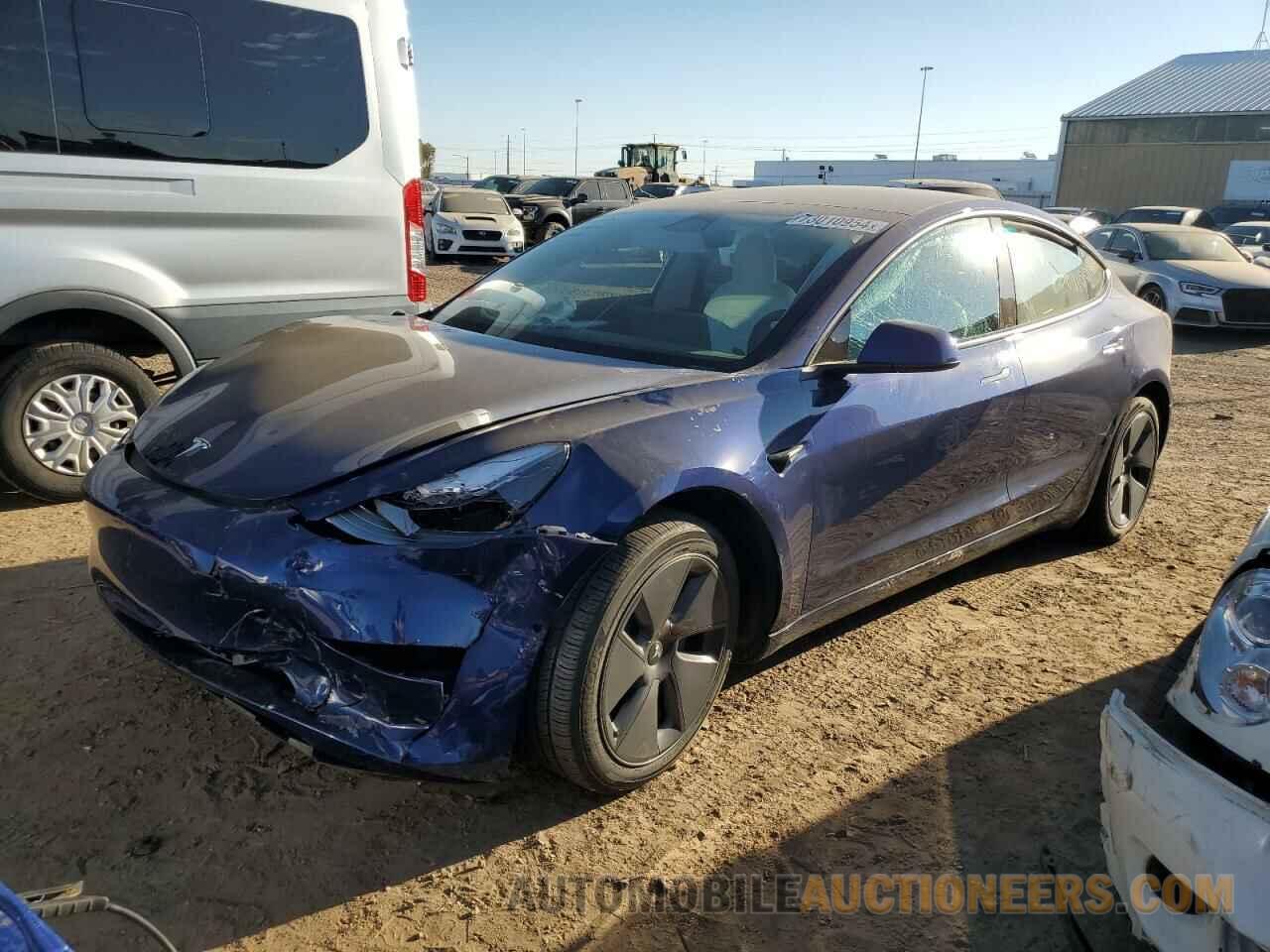 5YJ3E1EB6NF356119 TESLA MODEL 3 2022