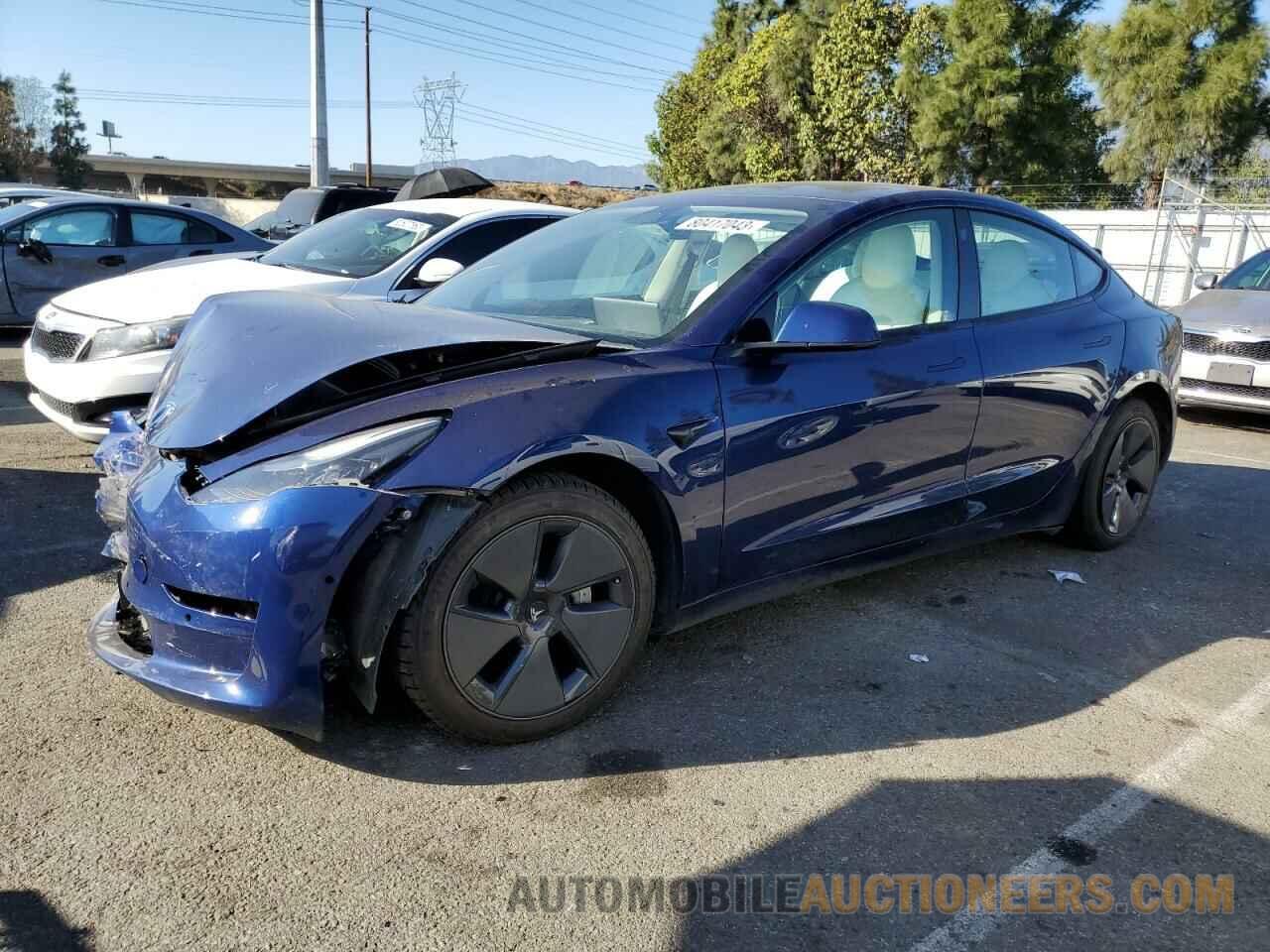 5YJ3E1EB6NF365953 TESLA MODEL 3 2022