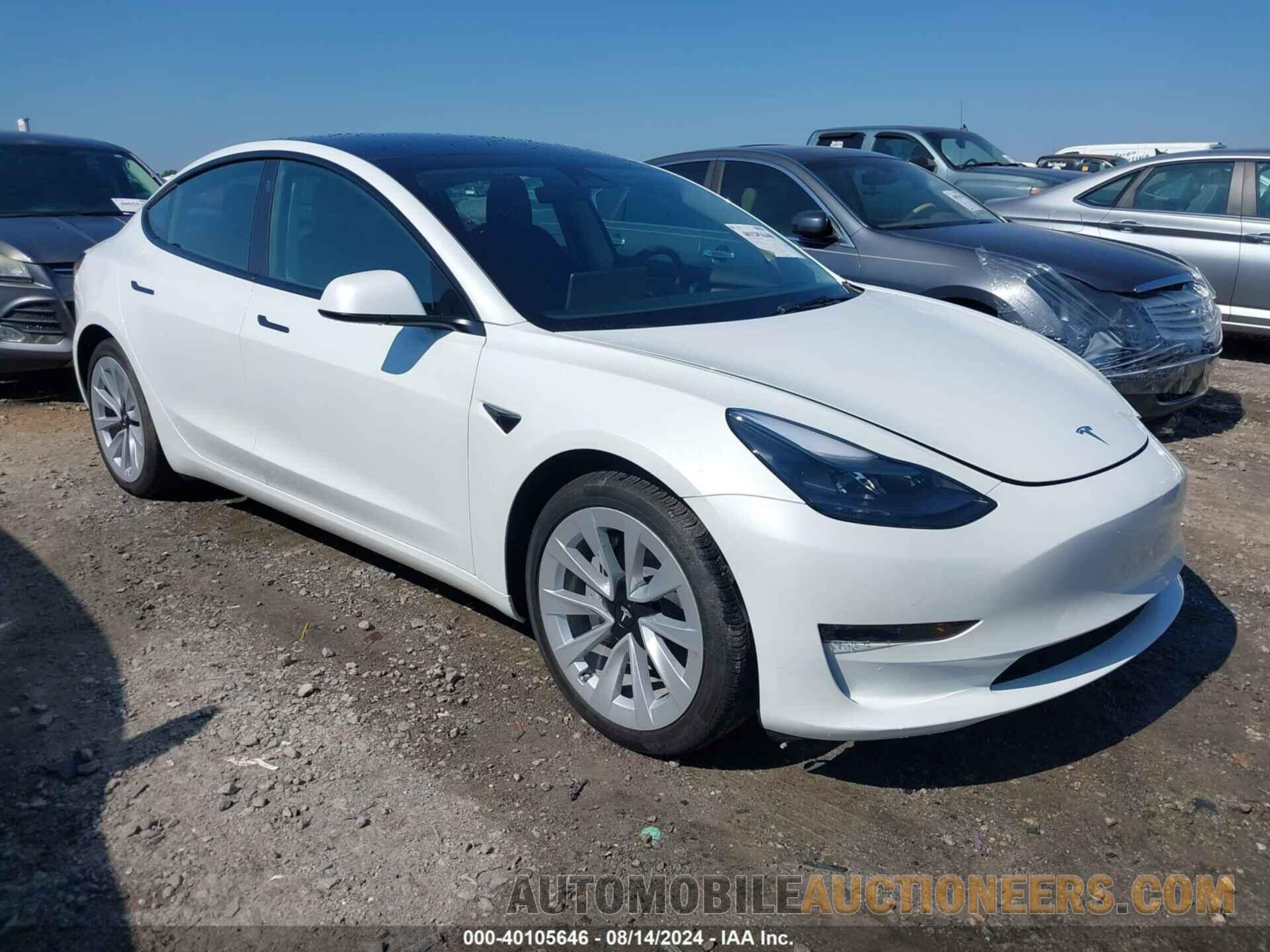 5YJ3E1EB6PF388586 TESLA MODEL 3 2023