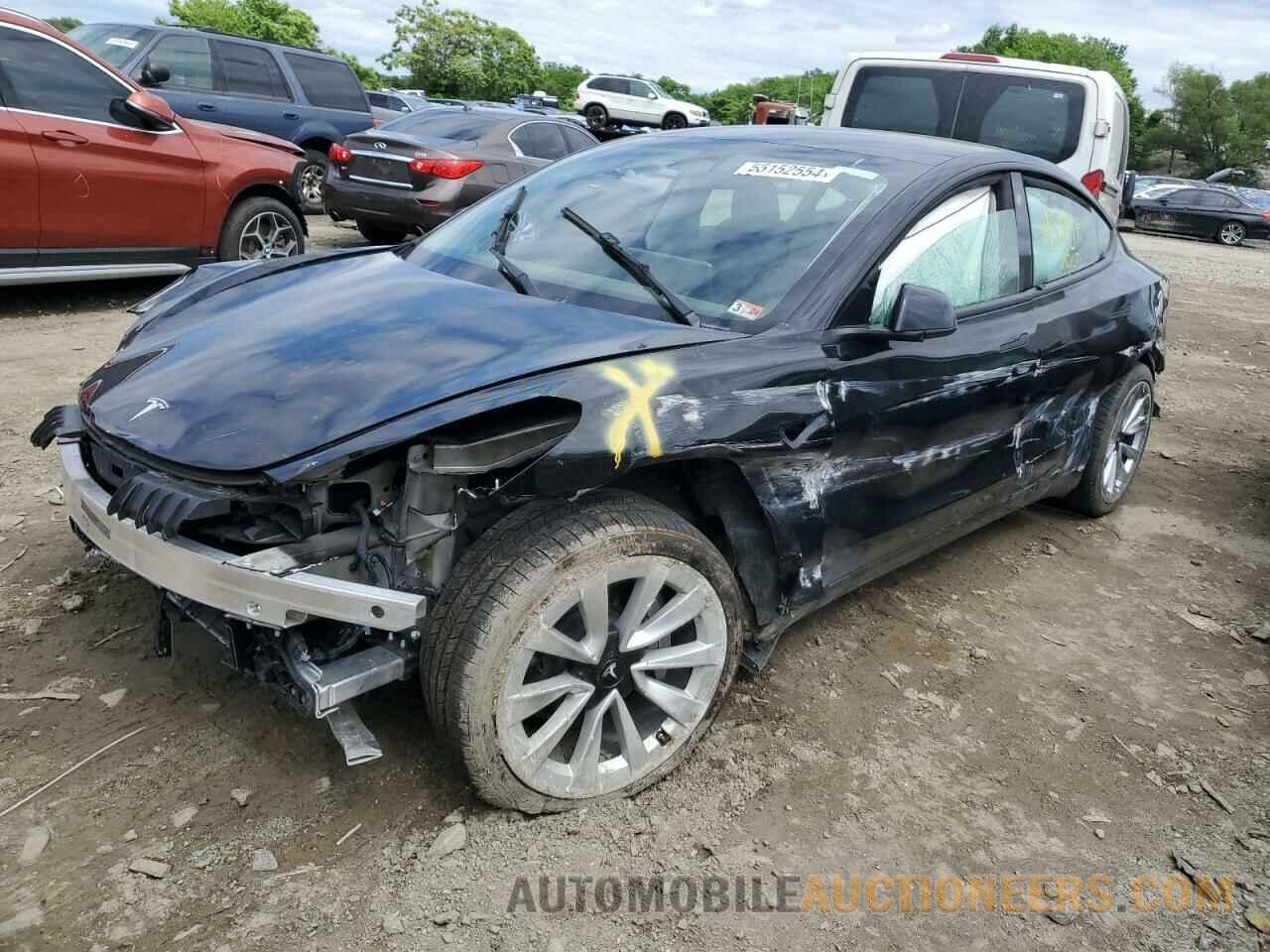 5YJ3E1EB6PF391648 TESLA MODEL 3 2023