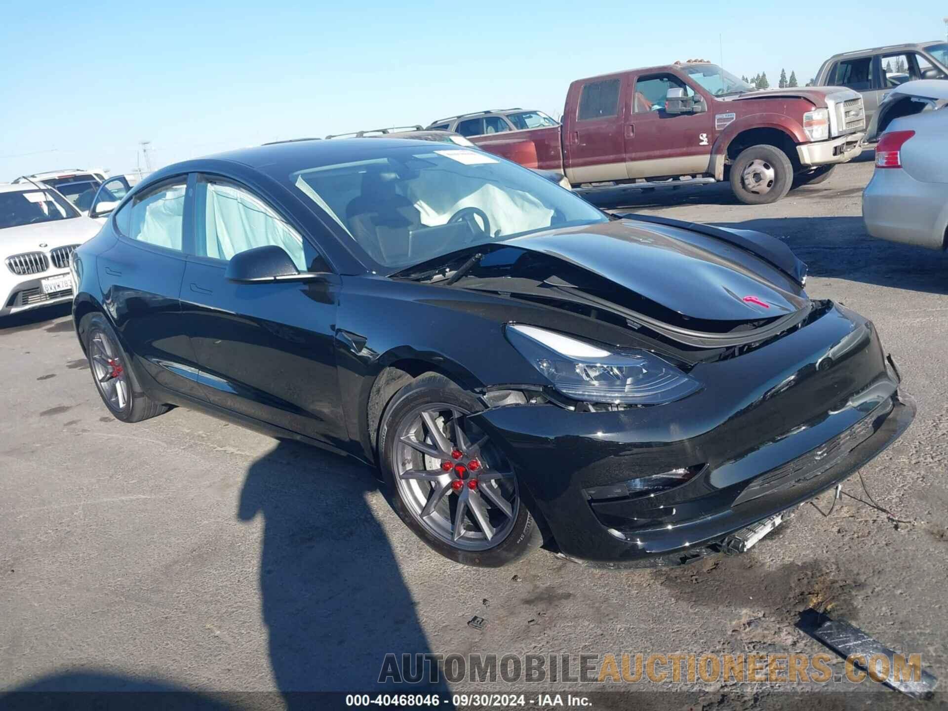 5YJ3E1EB6PF703922 TESLA MODEL 3 2023