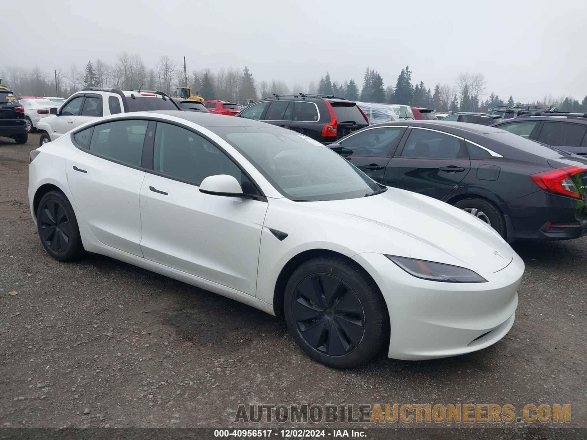 5YJ3E1EB6RF732923 TESLA MODEL 3 2024