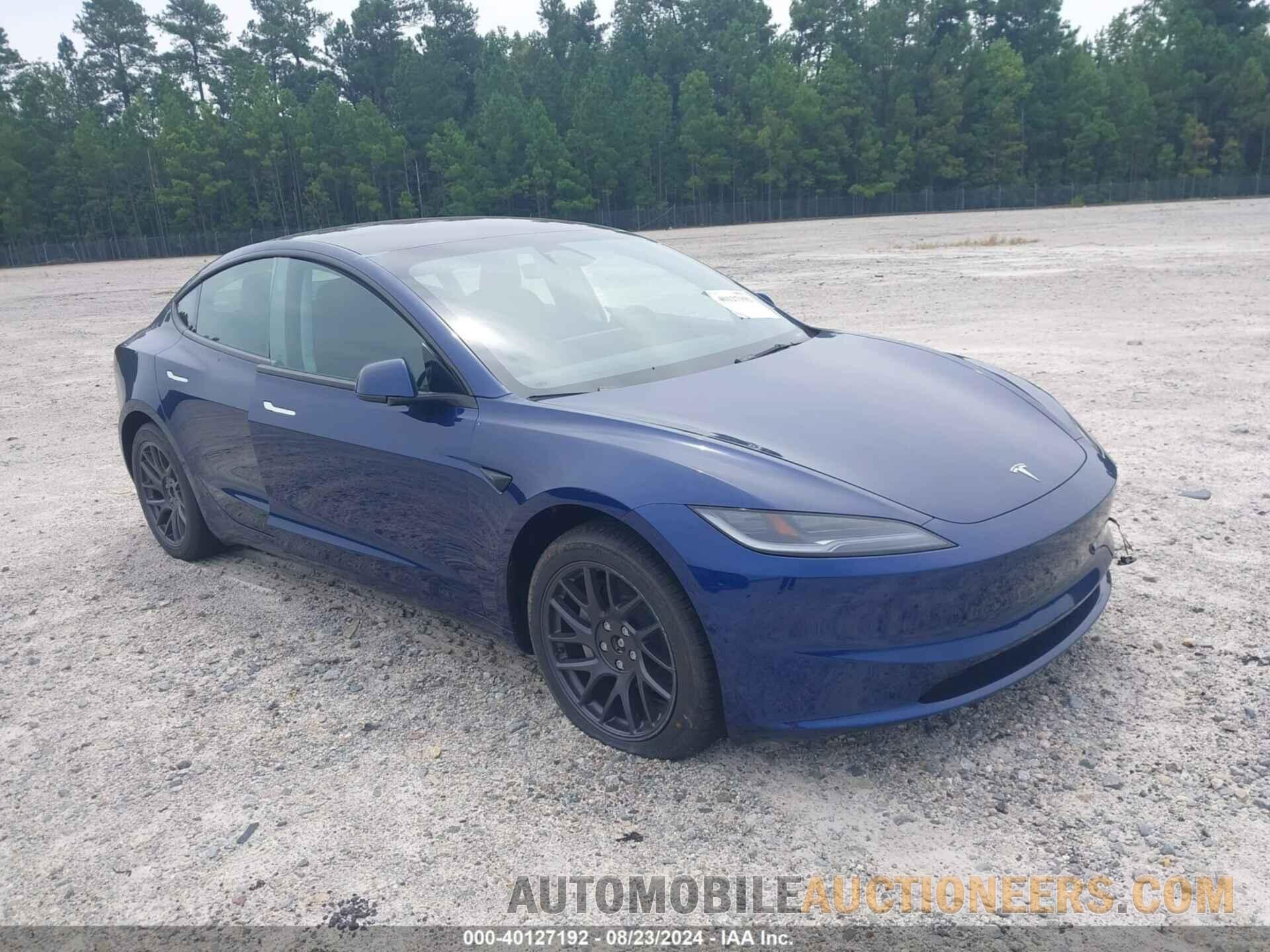 5YJ3E1EB6RF811511 TESLA MODEL 3 2024