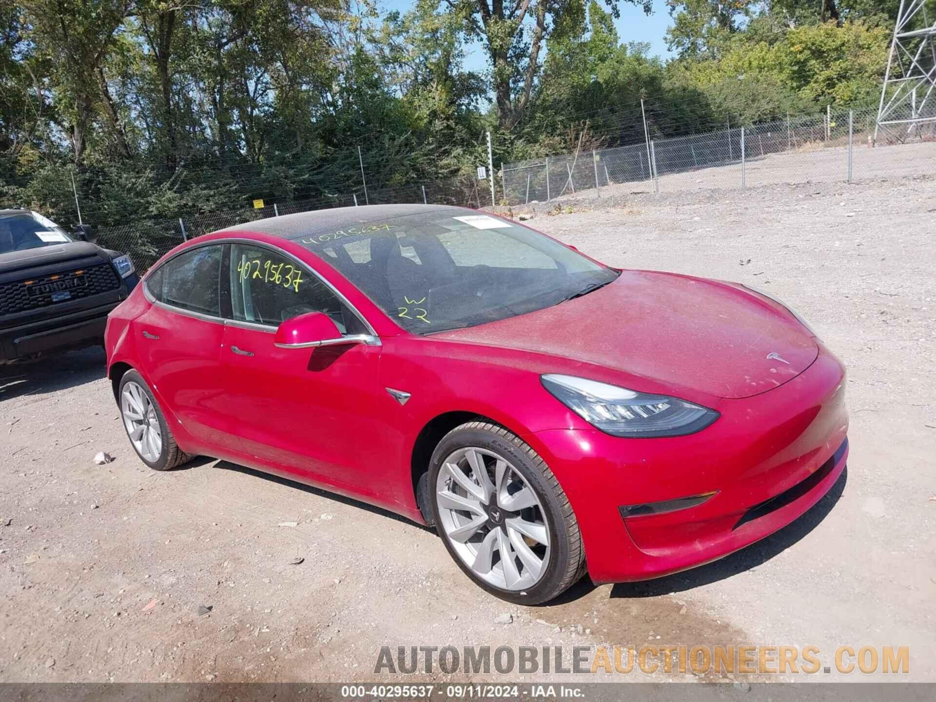 5YJ3E1EB7JF065641 TESLA MODEL 3 2018