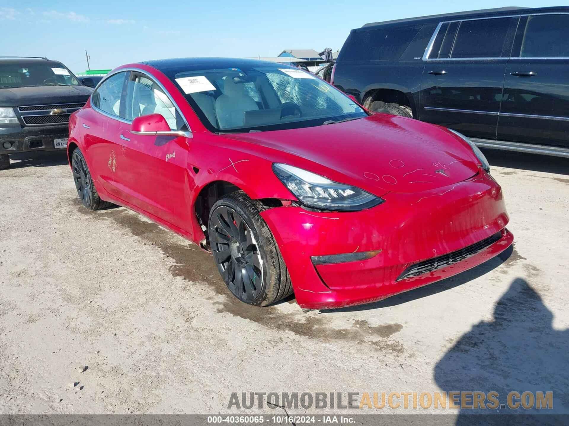 5YJ3E1EB7JF075215 TESLA MODEL 3 2018