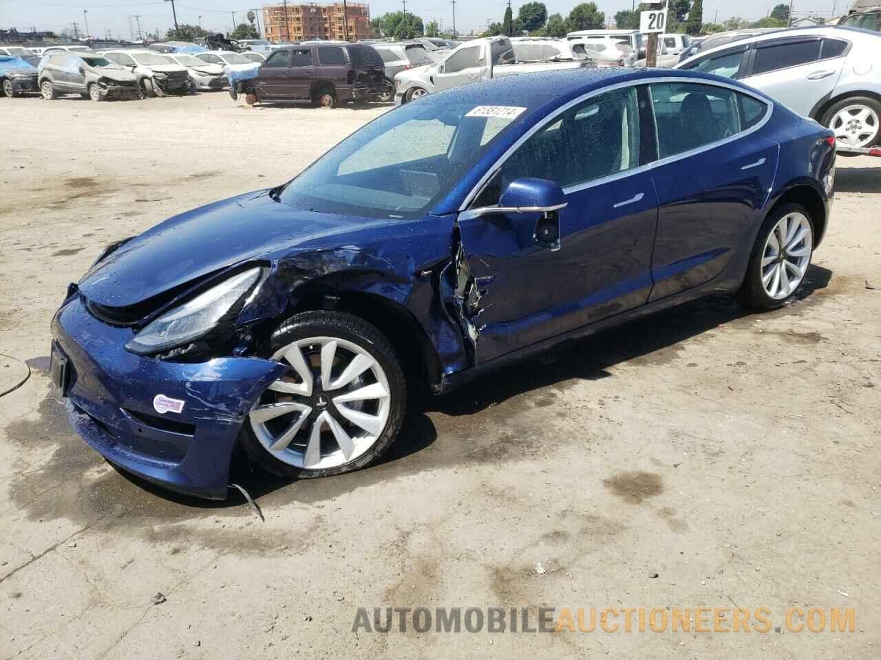 5YJ3E1EB7JF091902 TESLA MODEL 3 2018