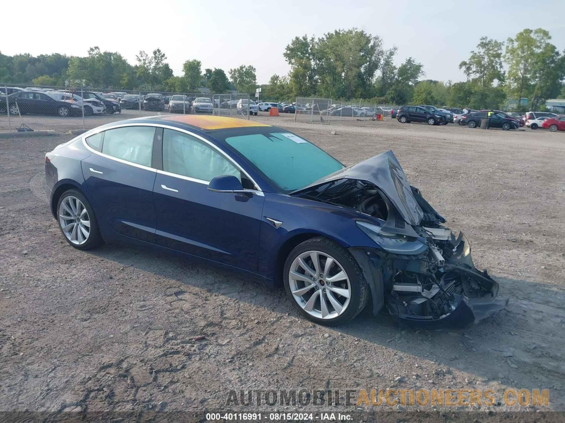 5YJ3E1EB7JF100968 TESLA MODEL 3 2018