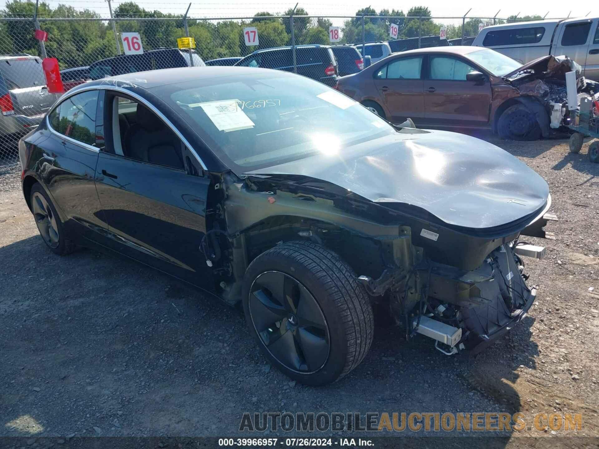 5YJ3E1EB7JF103319 TESLA MODEL 3 2018