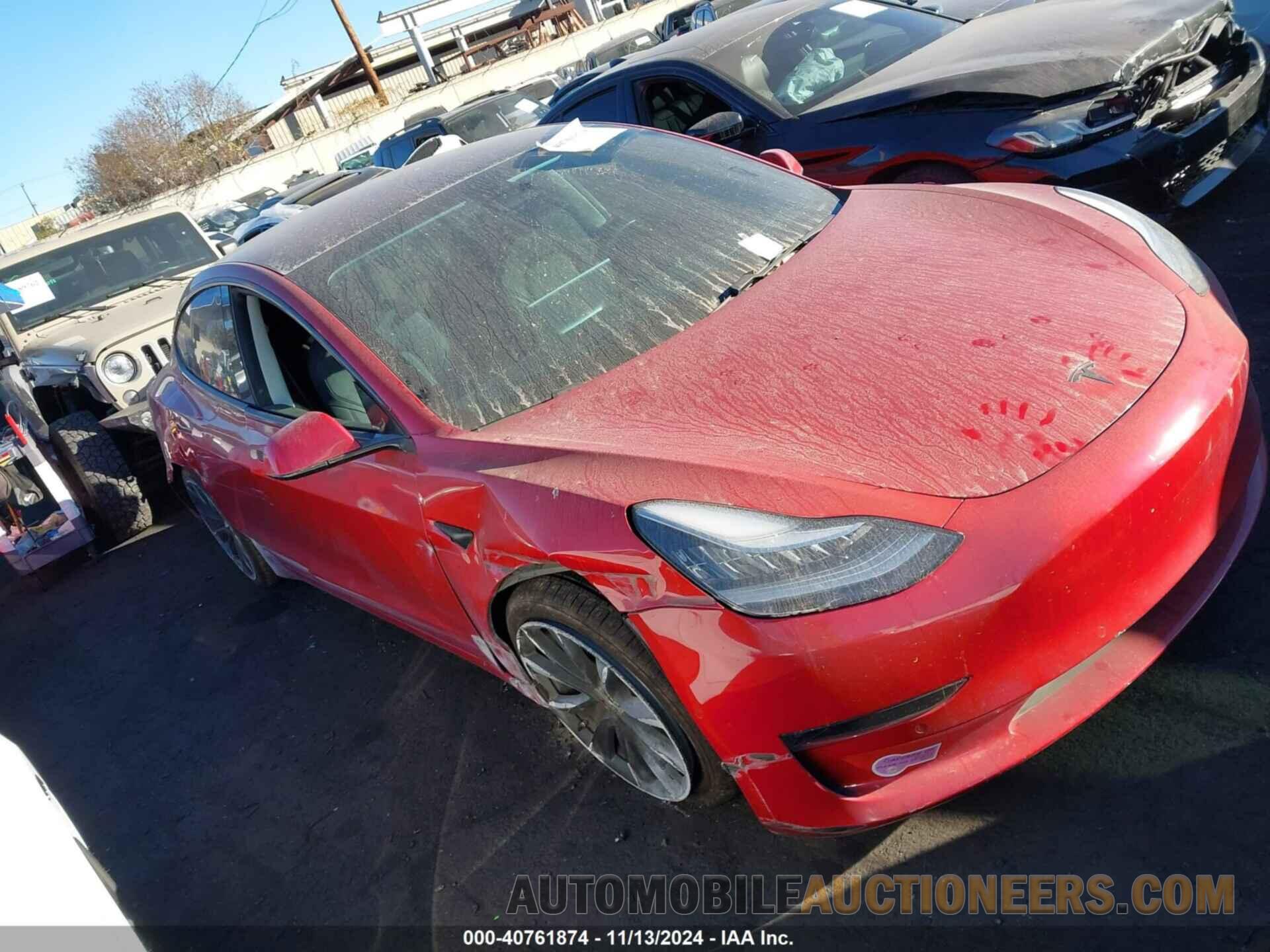 5YJ3E1EB7JF115910 TESLA MODEL 3 2018