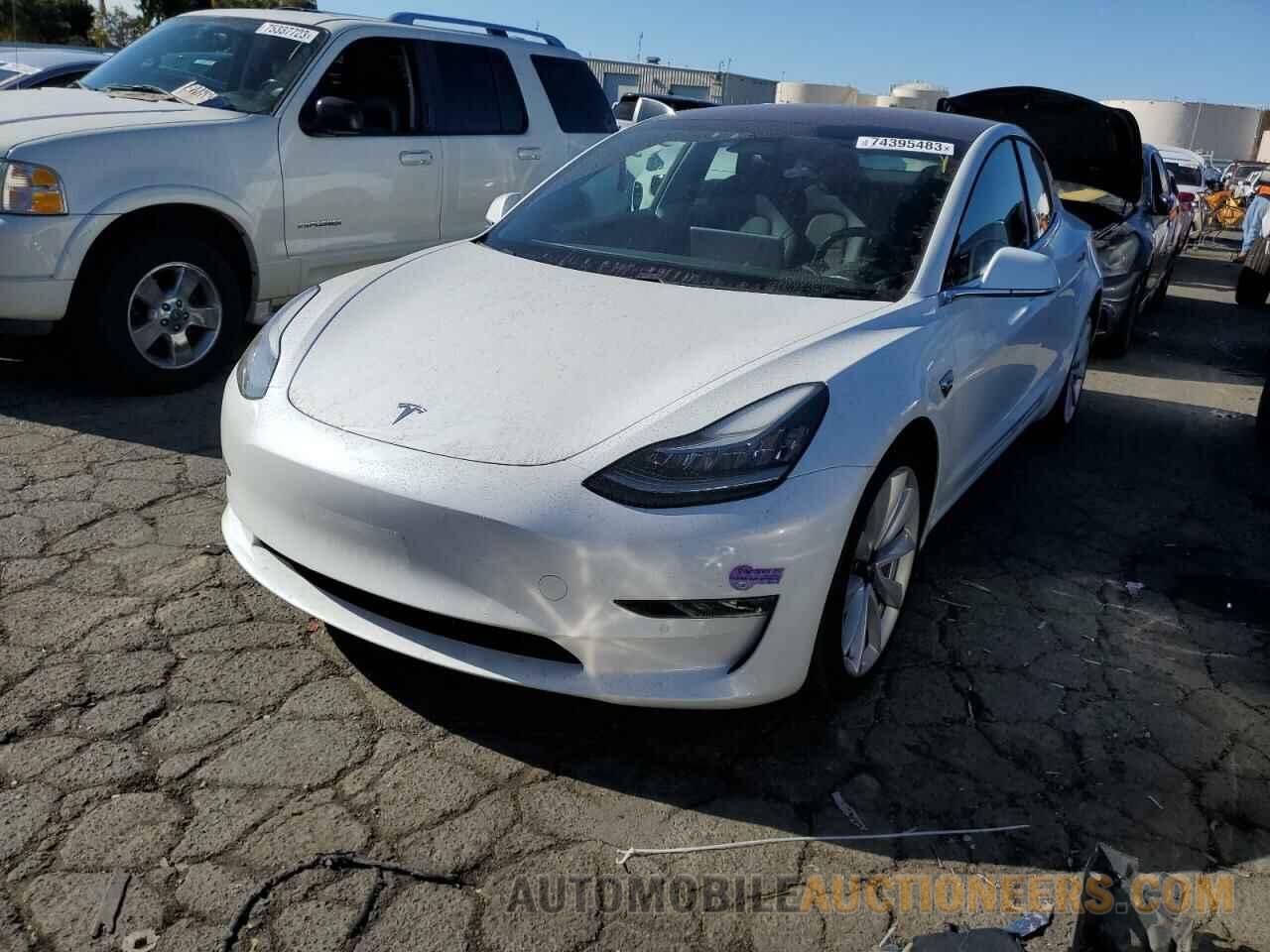 5YJ3E1EB7JF151256 TESLA MODEL 3 2018