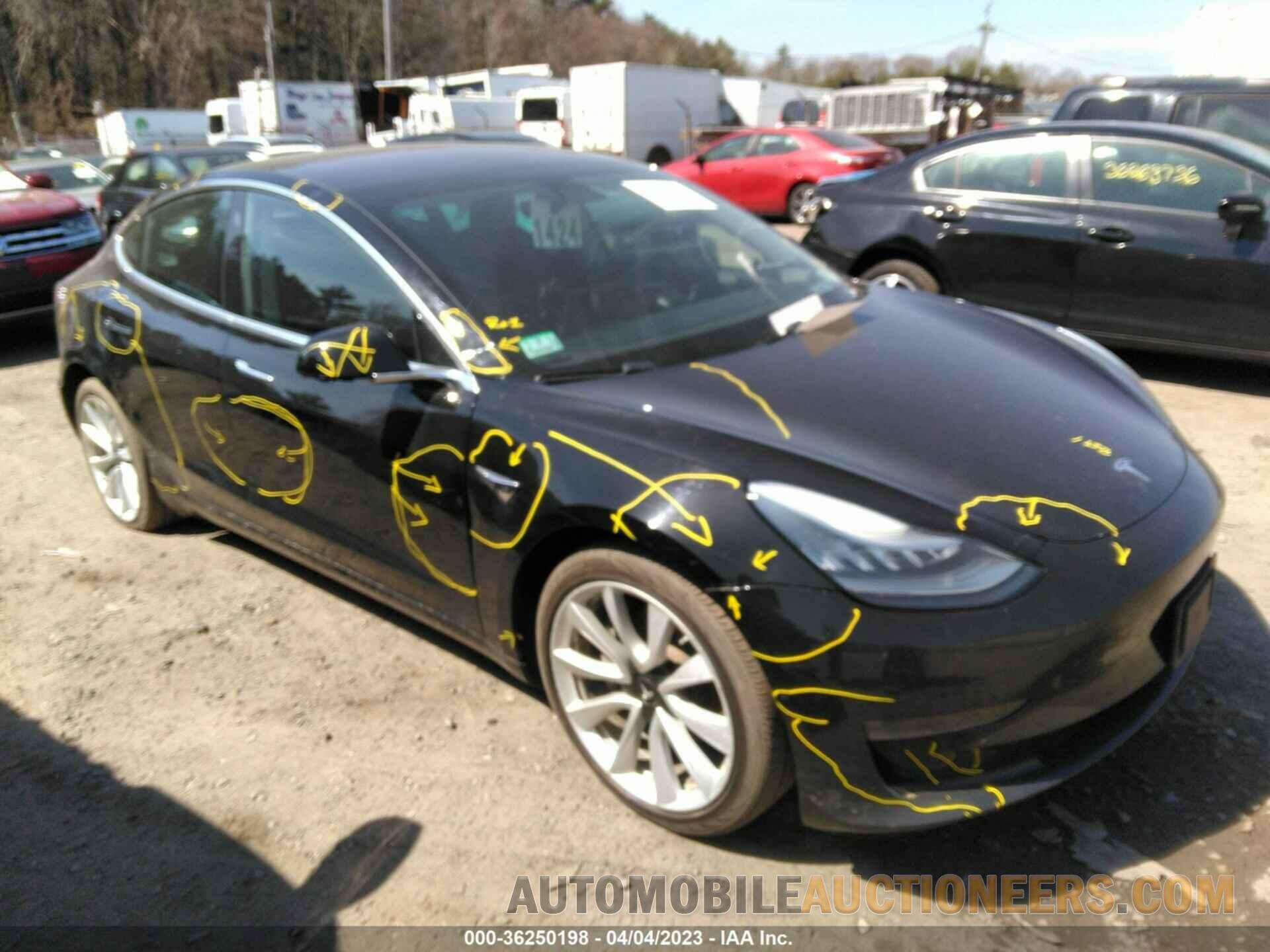 5YJ3E1EB7JF183690 TESLA MODEL 3 2018