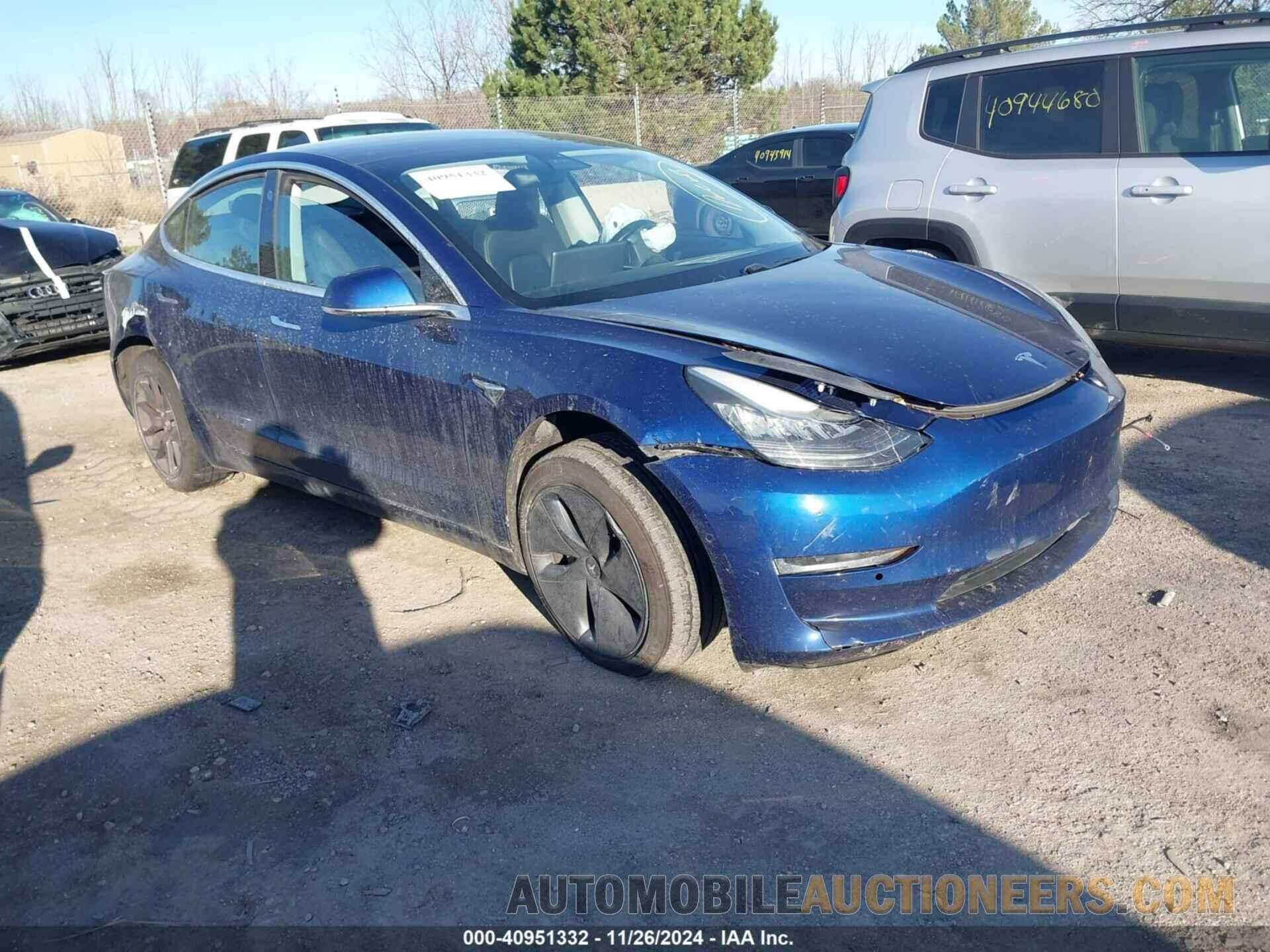 5YJ3E1EB7KF387729 TESLA MODEL 3 2019