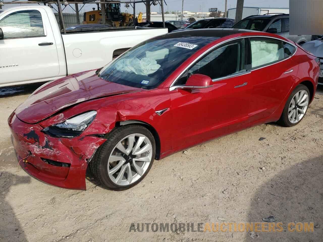 5YJ3E1EB7KF406599 TESLA MODEL 3 2019