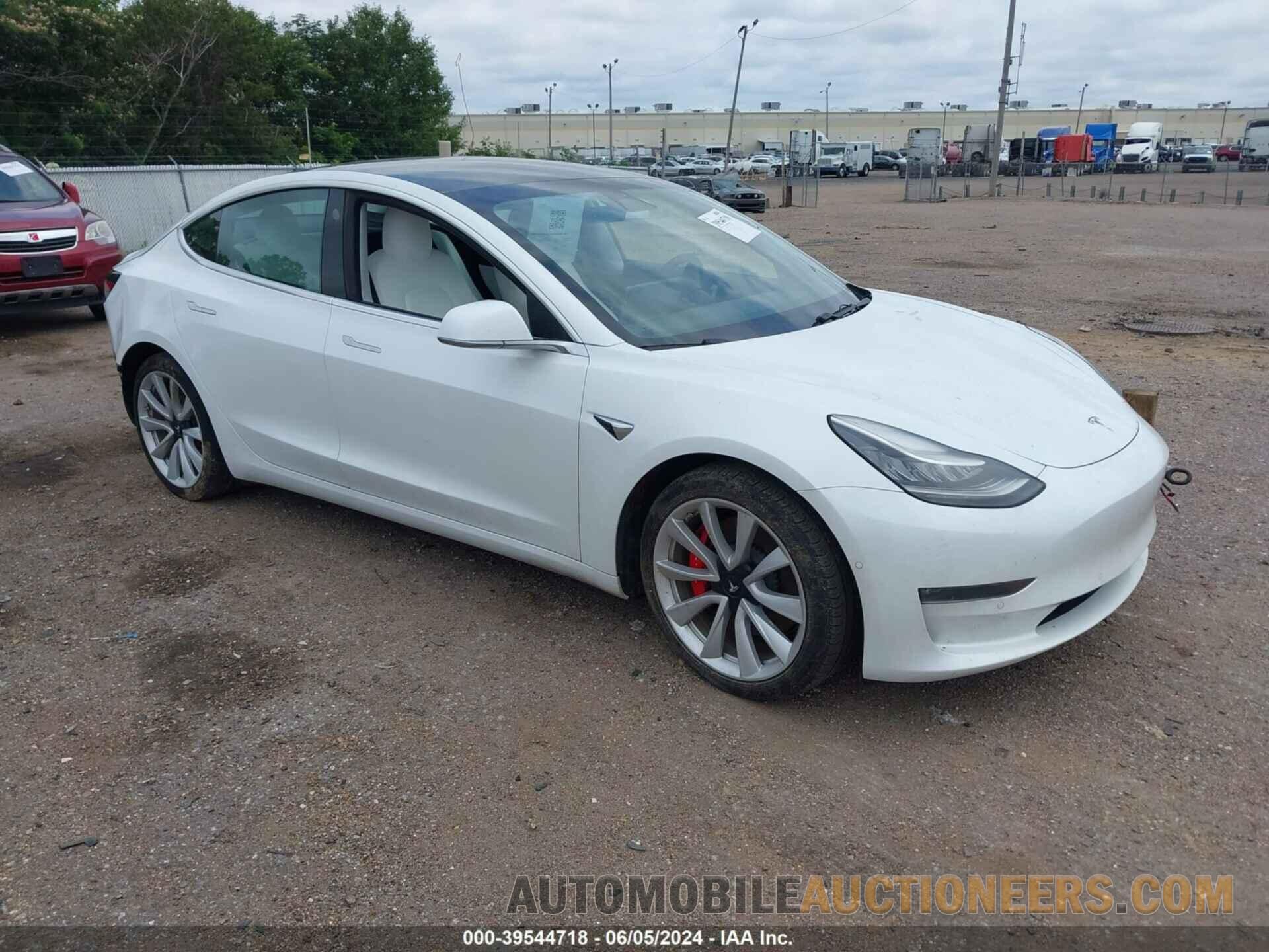 5YJ3E1EB7KF487474 TESLA MODEL 3 2019