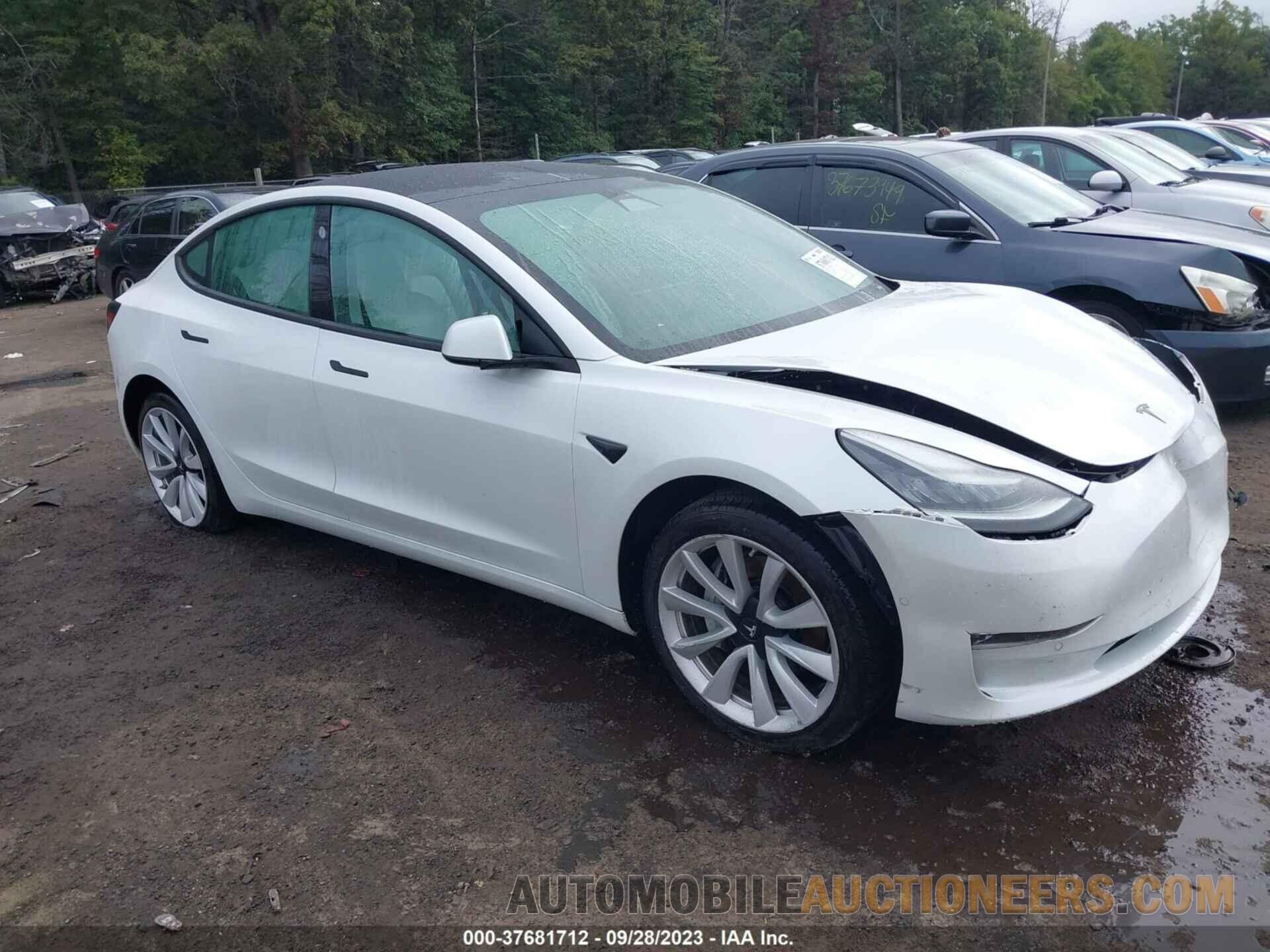 5YJ3E1EB7KF513345 TESLA MODEL 3 2019