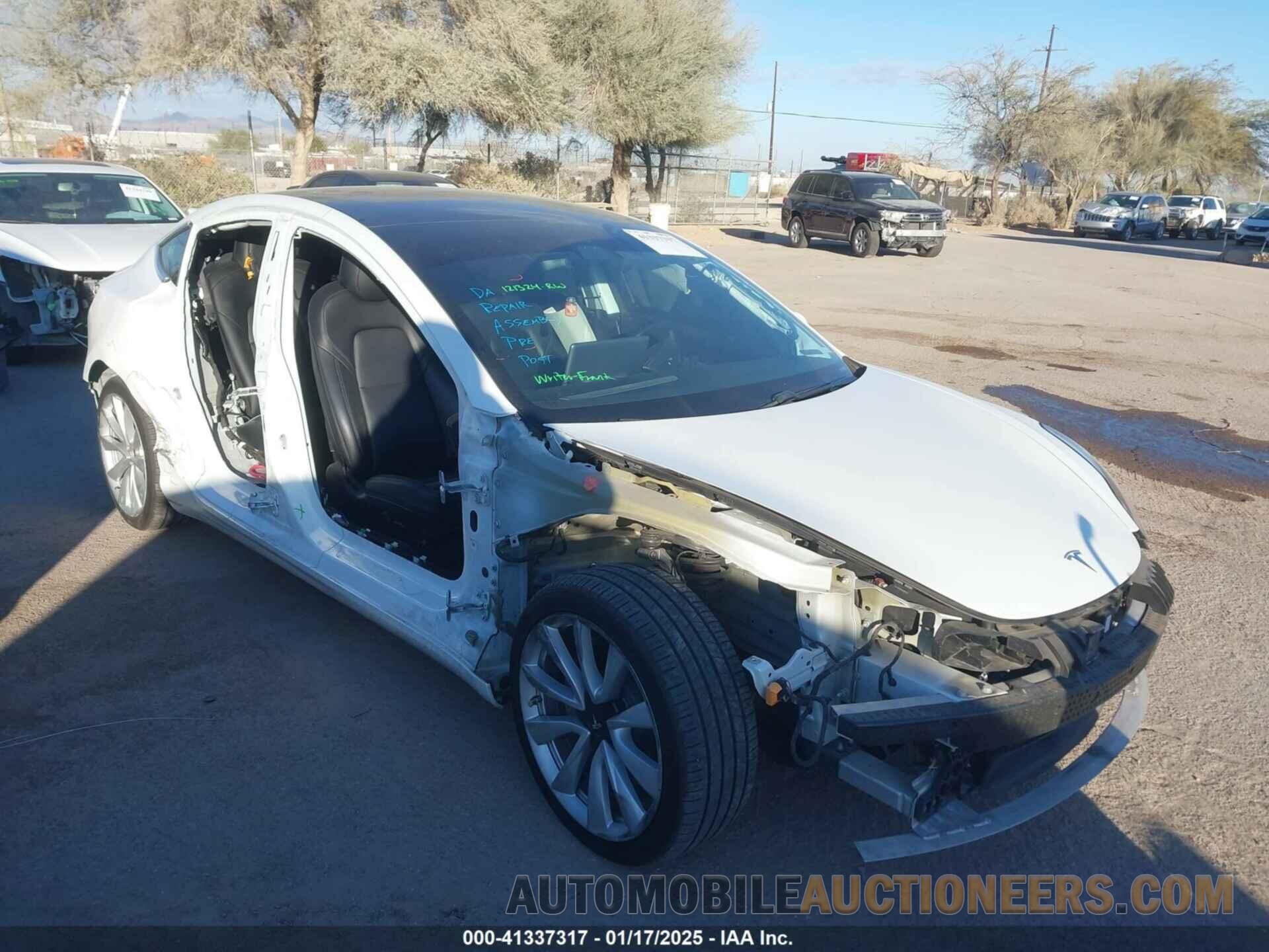 5YJ3E1EB7LF621286 TESLA MODEL 3 2020