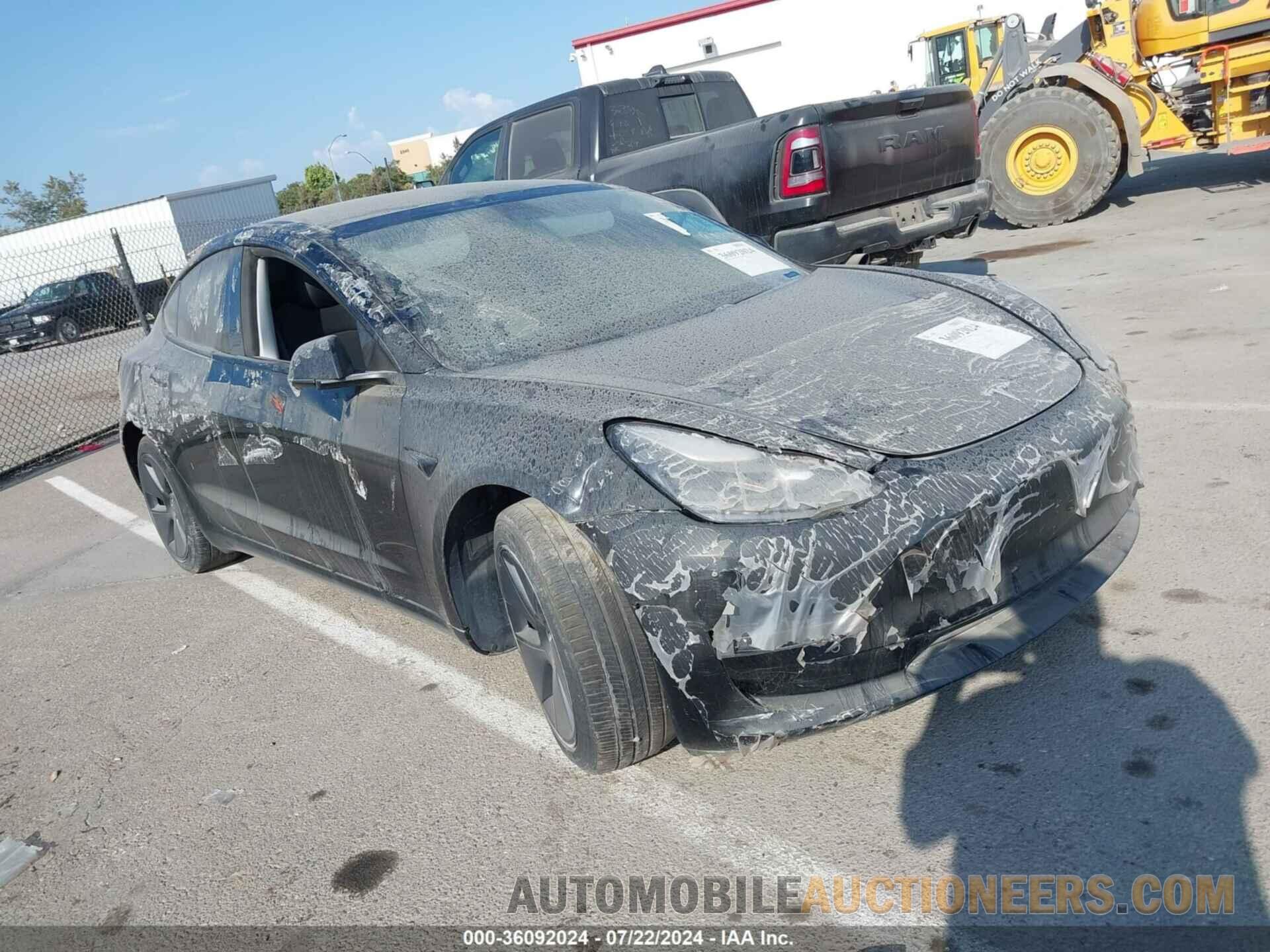 5YJ3E1EB7MF006870 TESLA MODEL 3 2021