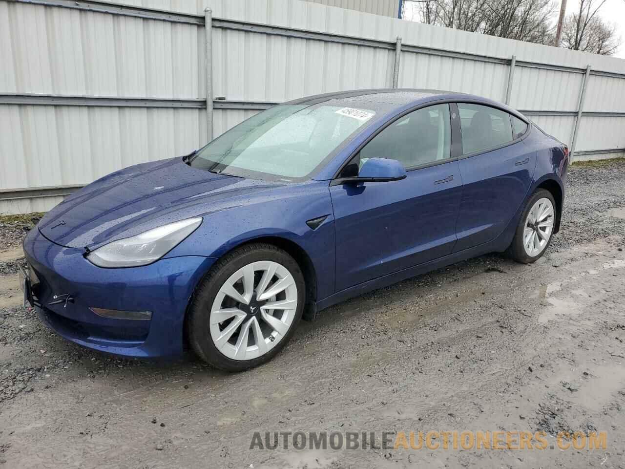 5YJ3E1EB7MF015374 TESLA MODEL 3 2021