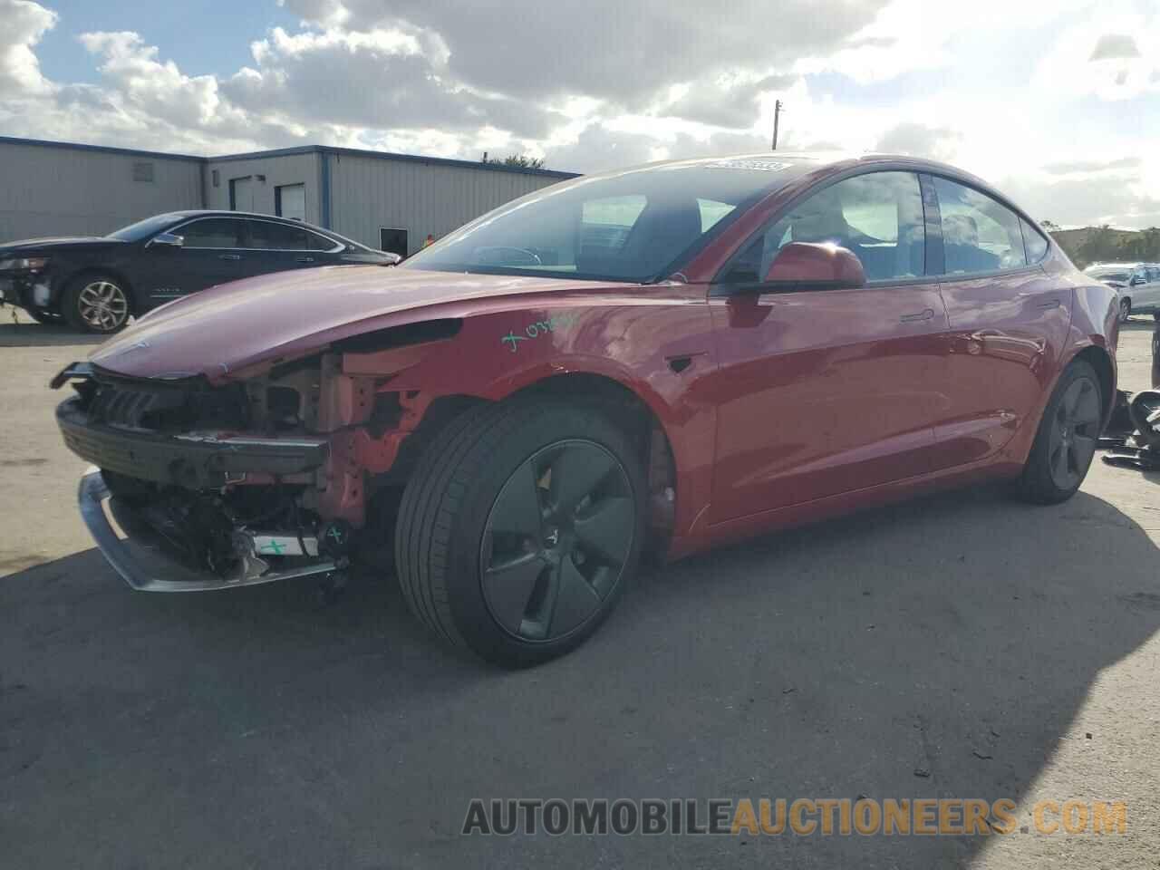 5YJ3E1EB7MF032546 TESLA MODEL 3 2021