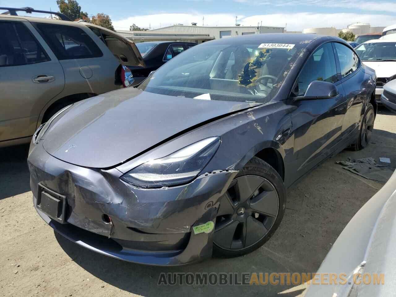 5YJ3E1EB7MF036306 TESLA MODEL 3 2021