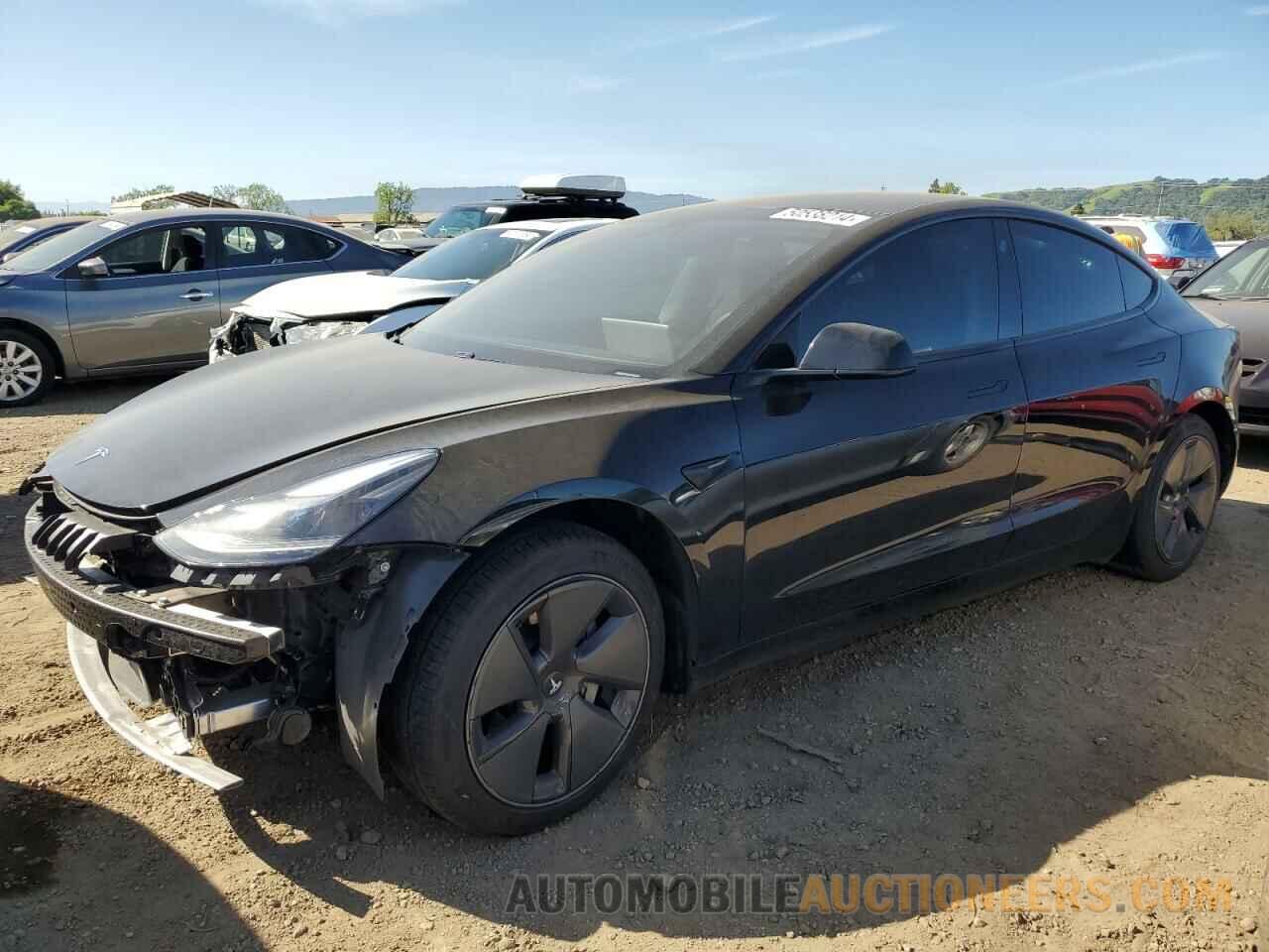 5YJ3E1EB7MF044860 TESLA MODEL 3 2021