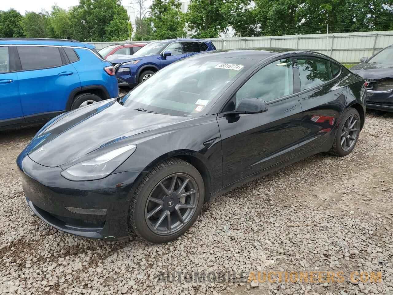 5YJ3E1EB7MF062520 TESLA MODEL 3 2021