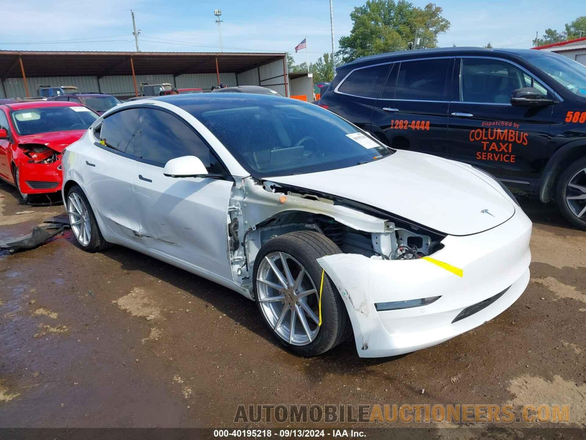 5YJ3E1EB7MF064851 TESLA MODEL 3 2021