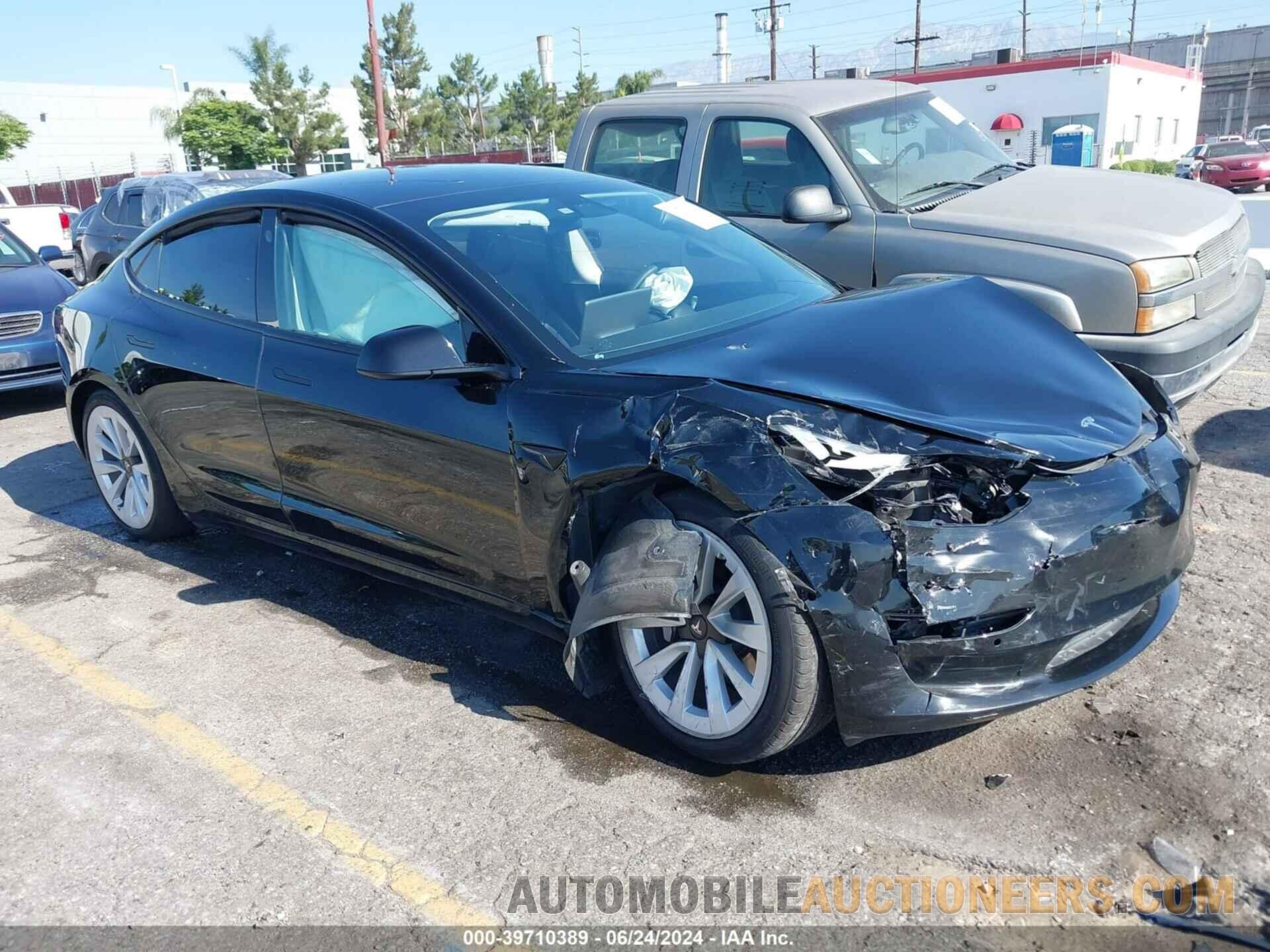 5YJ3E1EB7MF075798 TESLA MODEL 3 2021