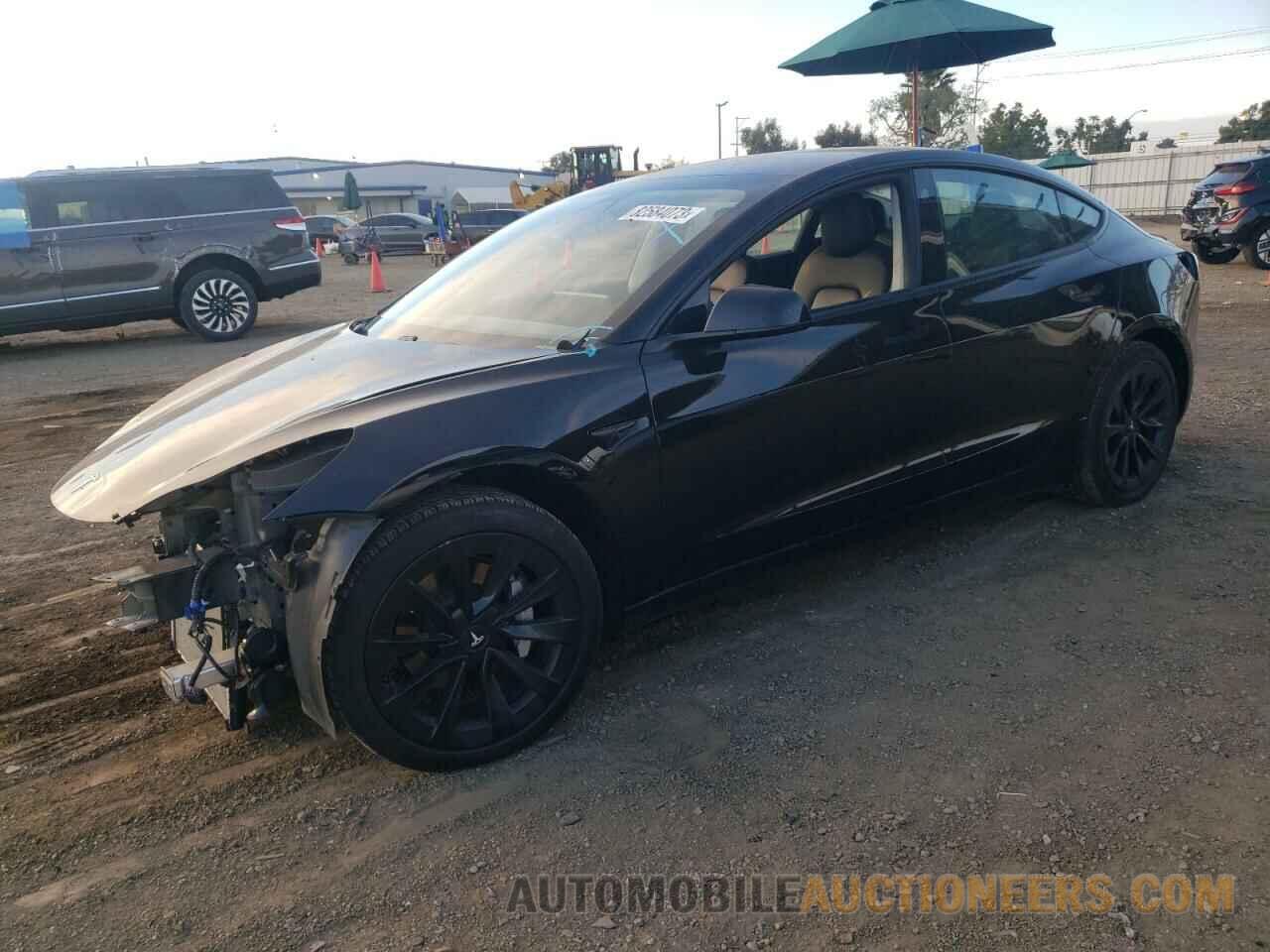 5YJ3E1EB7MF076191 TESLA MODEL 3 2021