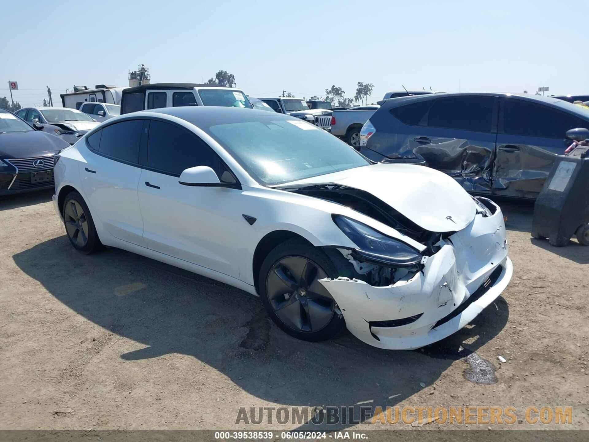 5YJ3E1EB7MF099180 TESLA MODEL 3 2021