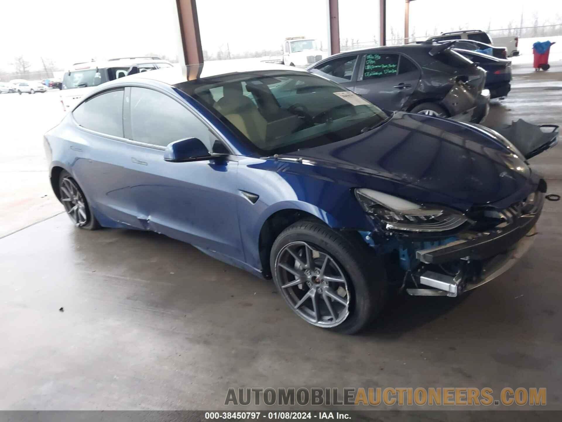 5YJ3E1EB7MF849001 TESLA MODEL 3 2021