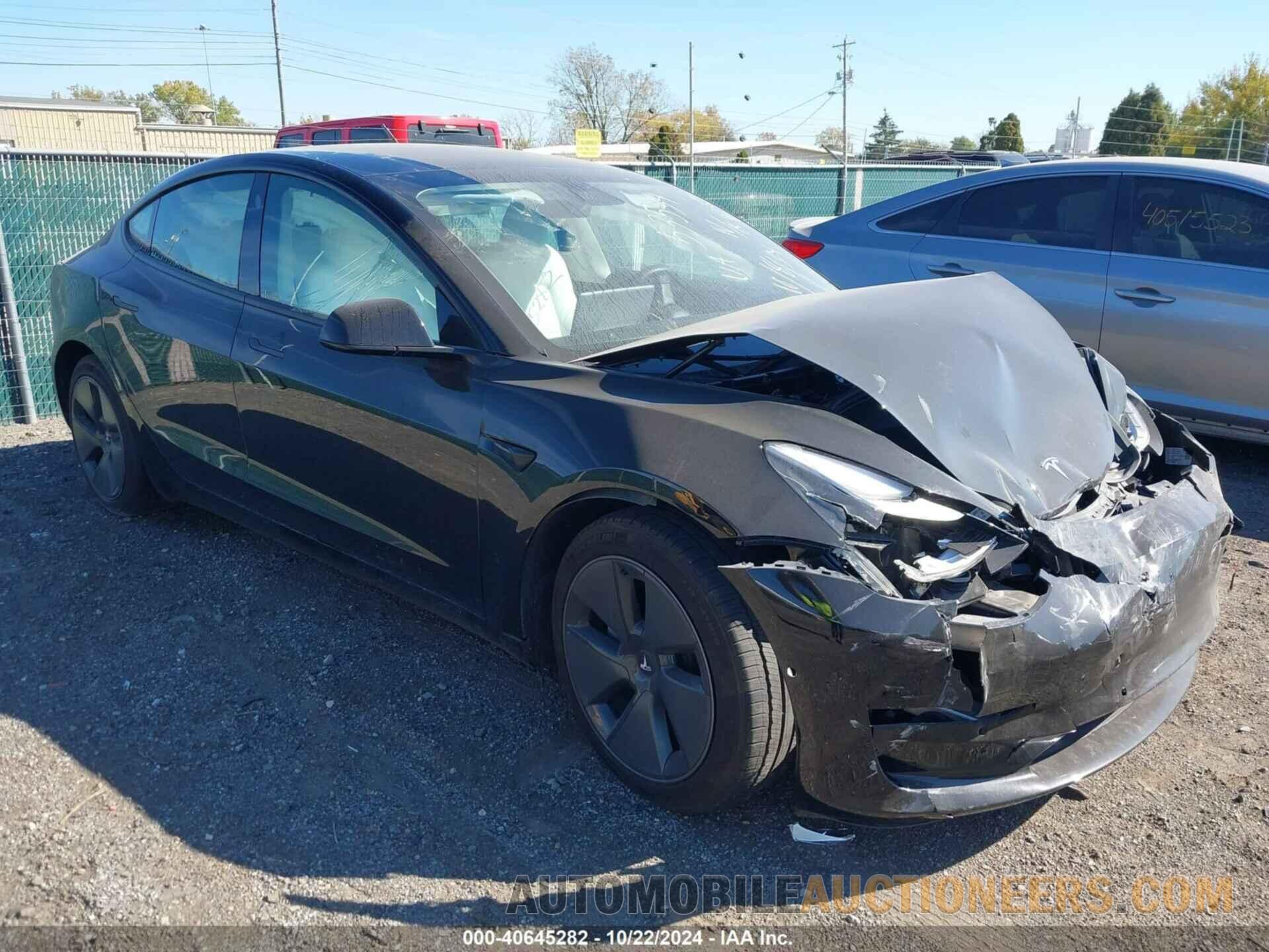 5YJ3E1EB7MF858460 TESLA MODEL 3 2021