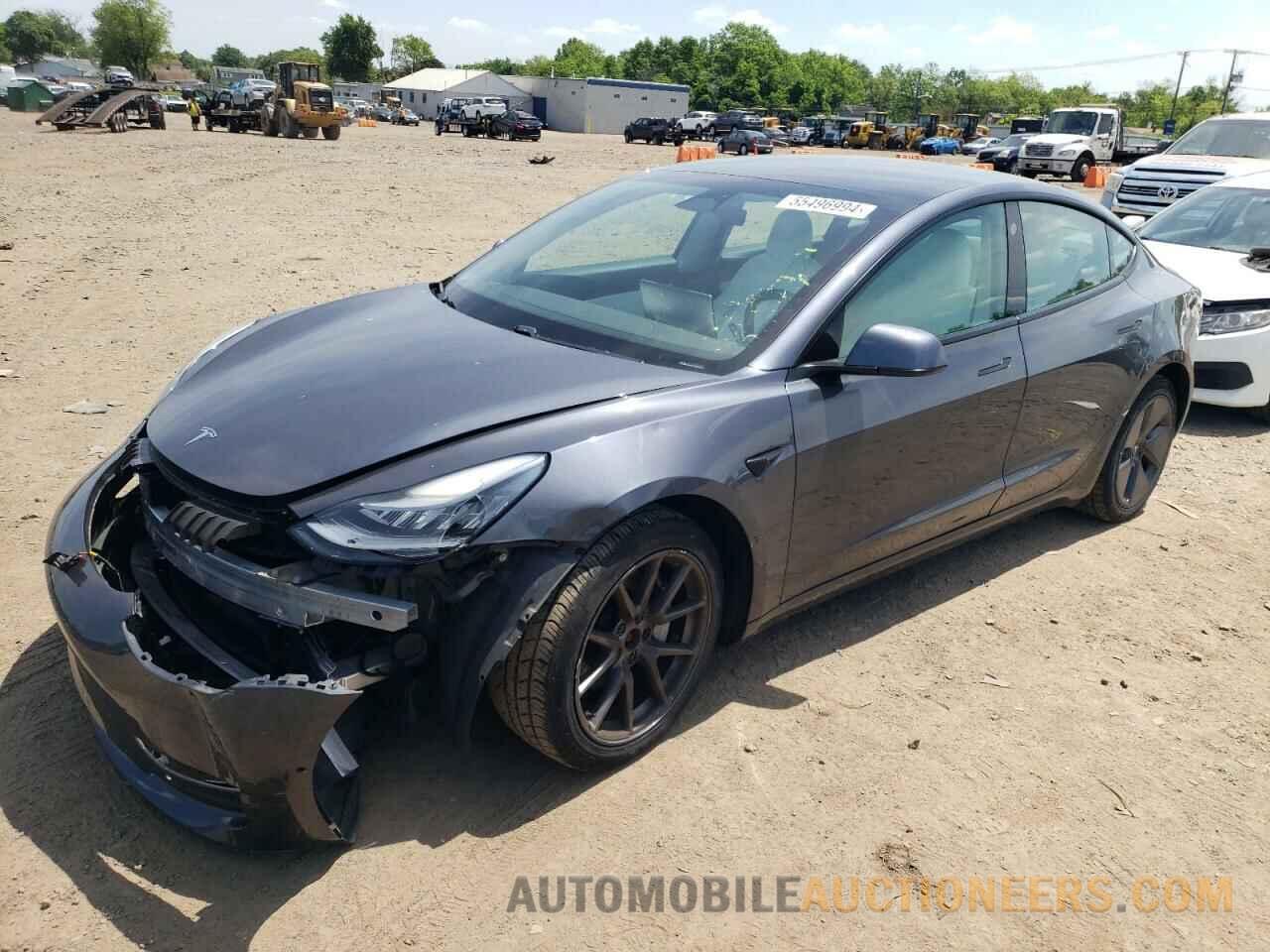 5YJ3E1EB7MF858507 TESLA MODEL 3 2021