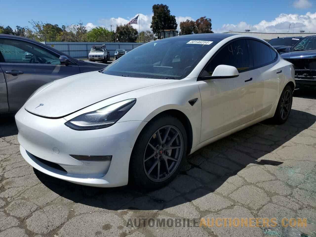 5YJ3E1EB7MF879020 TESLA MODEL 3 2021