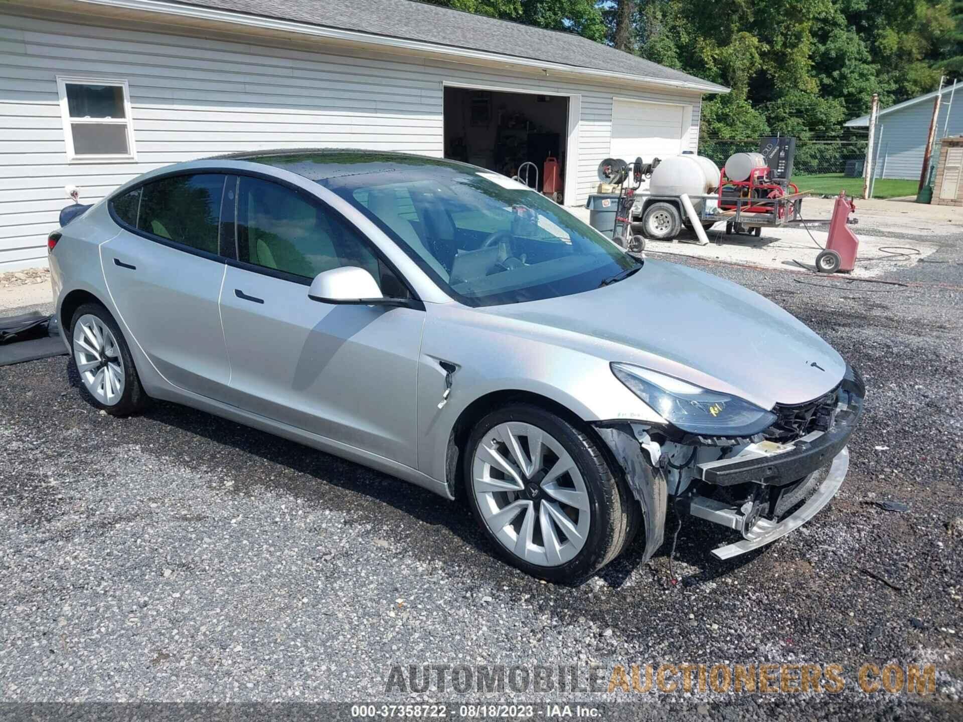 5YJ3E1EB7MF916101 TESLA MODEL 3 2021